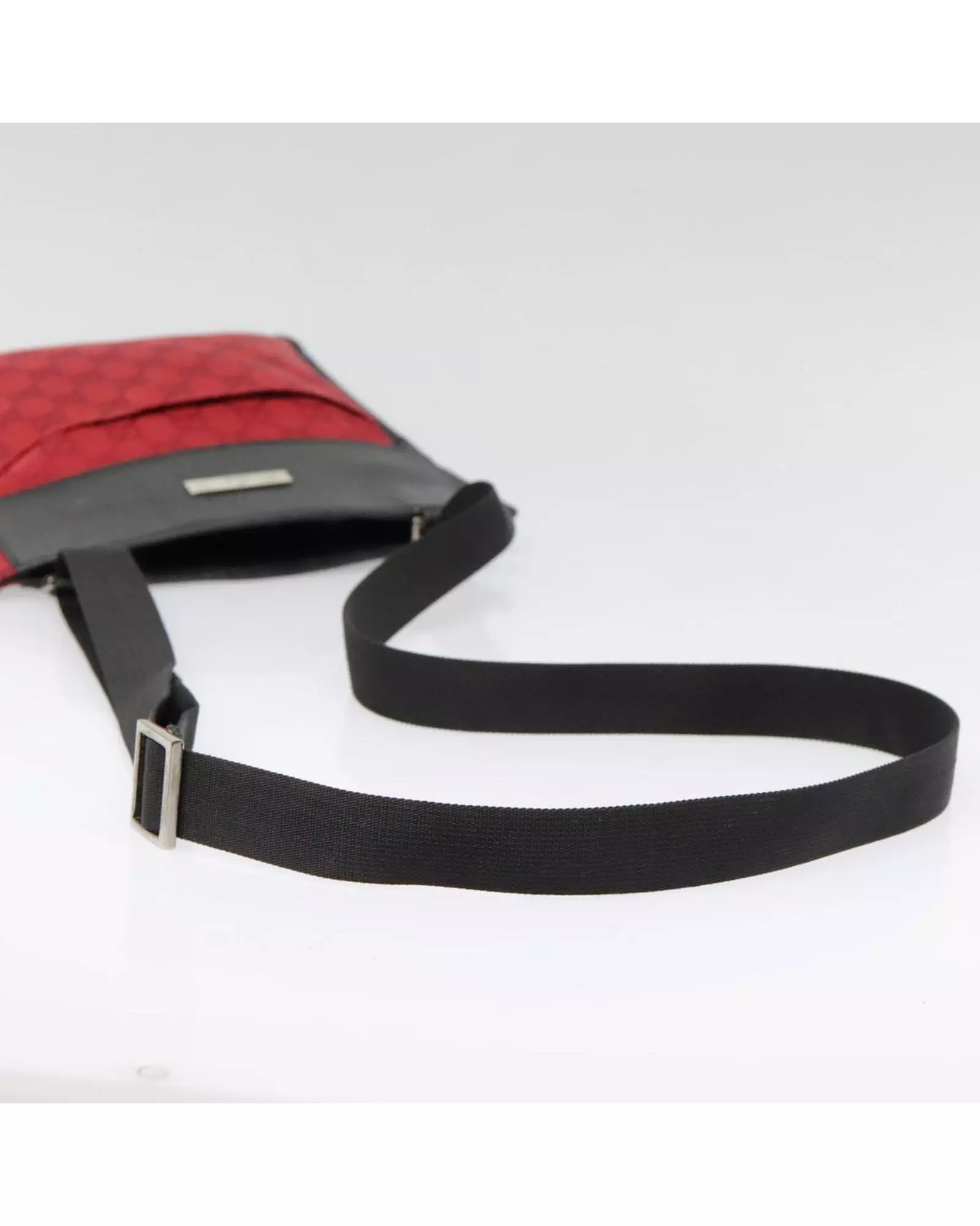 Preloved GG Supreme Messenger Bag Red Women Shoulder Bags alternative image