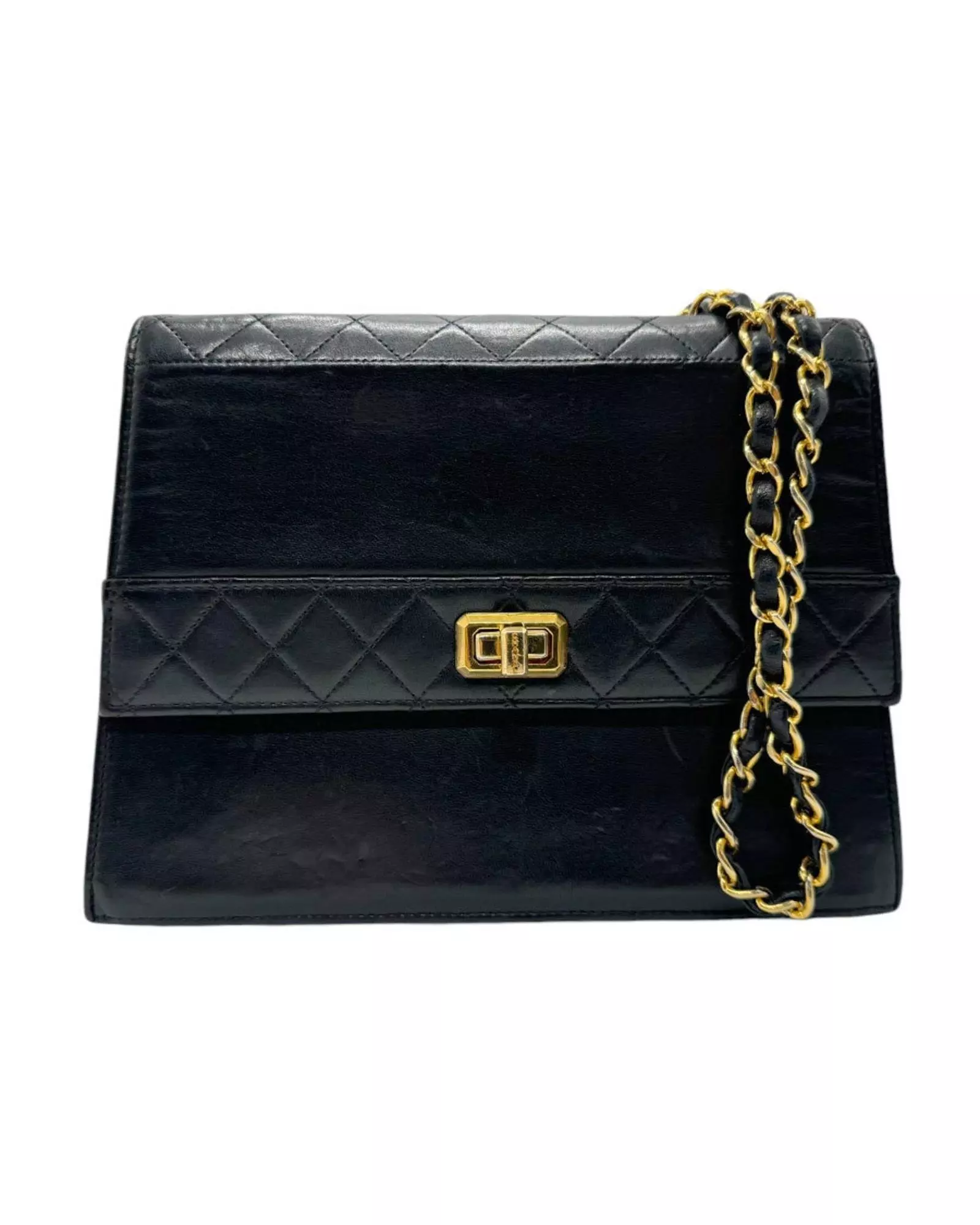 Preloved Classic Flap Bag Shoulder Bag Women - Black alternative image