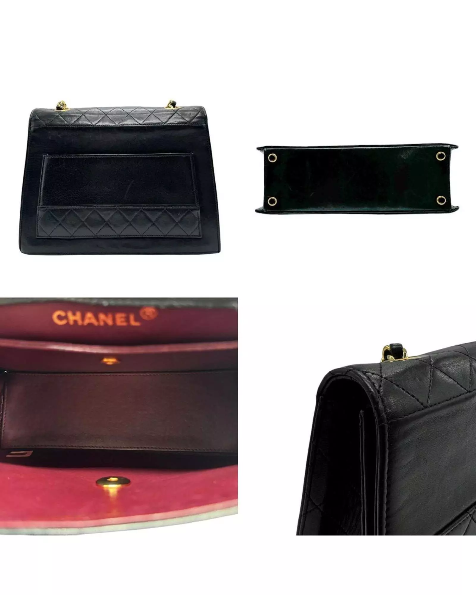 Preloved Classic Flap Bag Shoulder Bag Women - Black alternative image