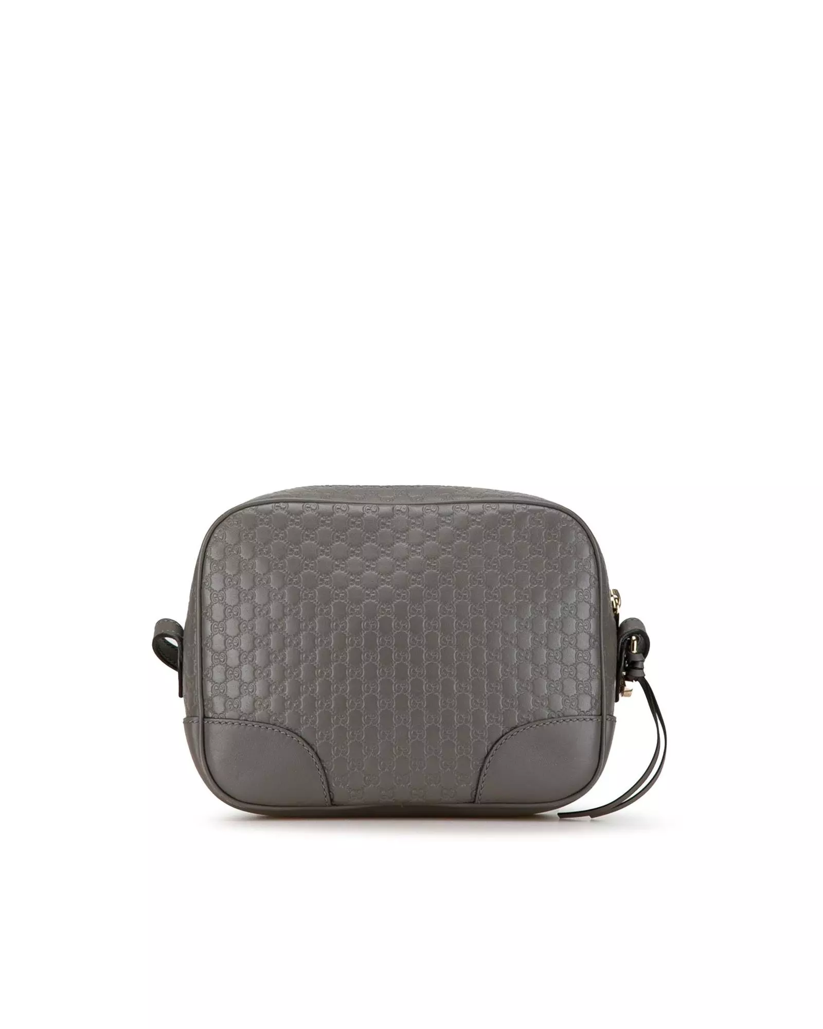 Grey Preloved GG Pattern Leather Crossbody Bag Women - Gray alternative image