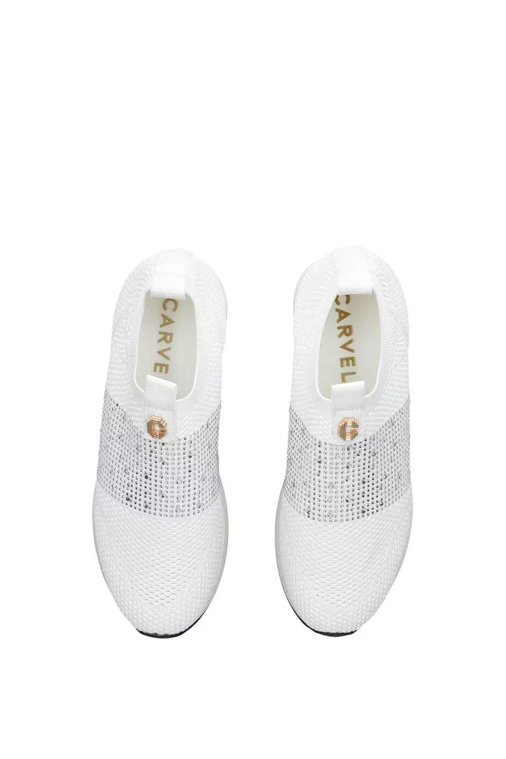 White 'Janeiro 2' Fabric Trainers alternative image