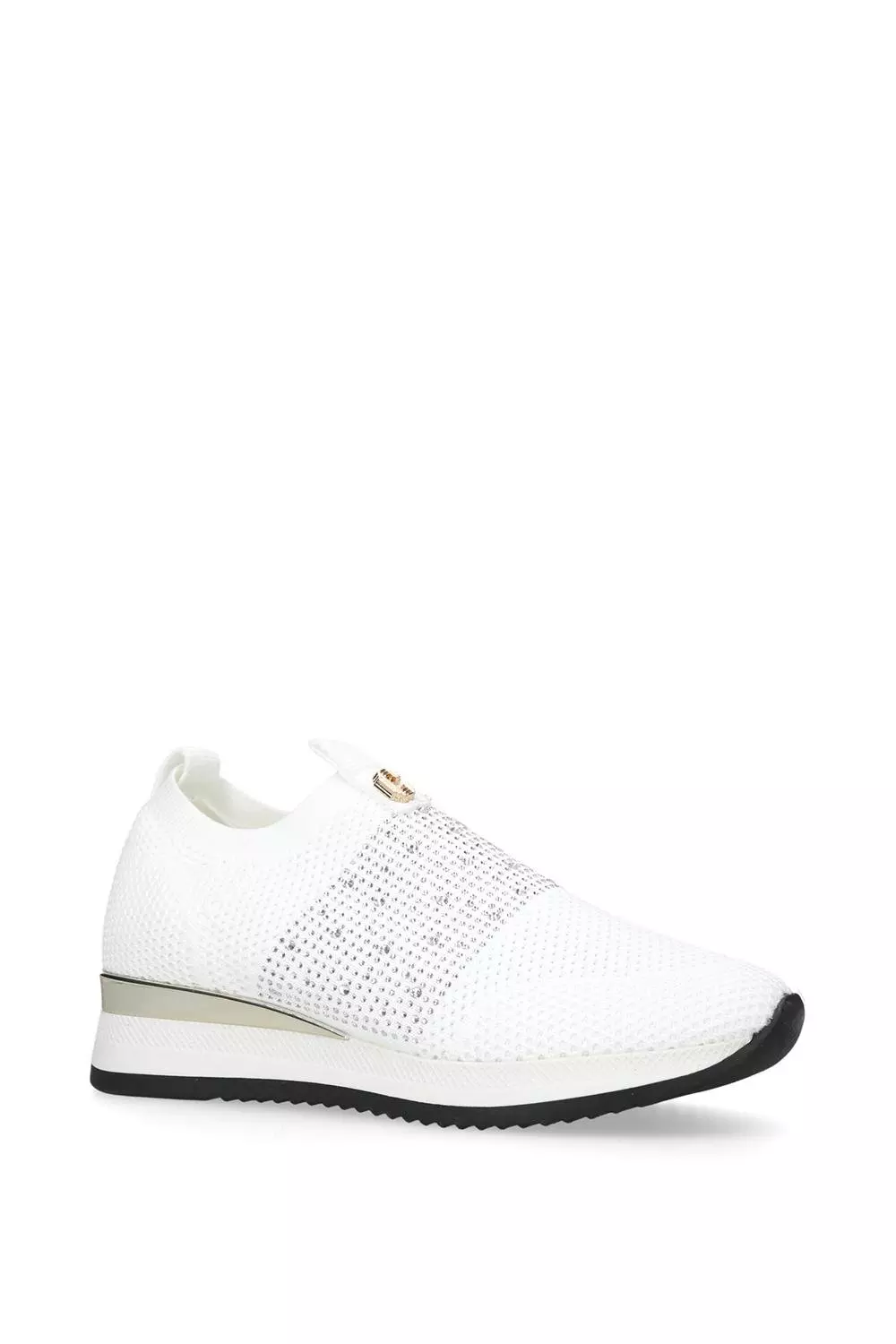 White 'Janeiro 2' Fabric Trainers alternative image