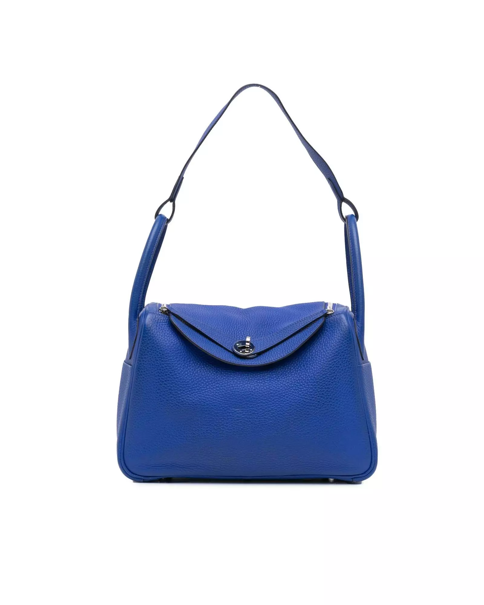 Preloved Herbag Zip 31 Leather Handbag Wo - Blue Messenger Bags alternative image