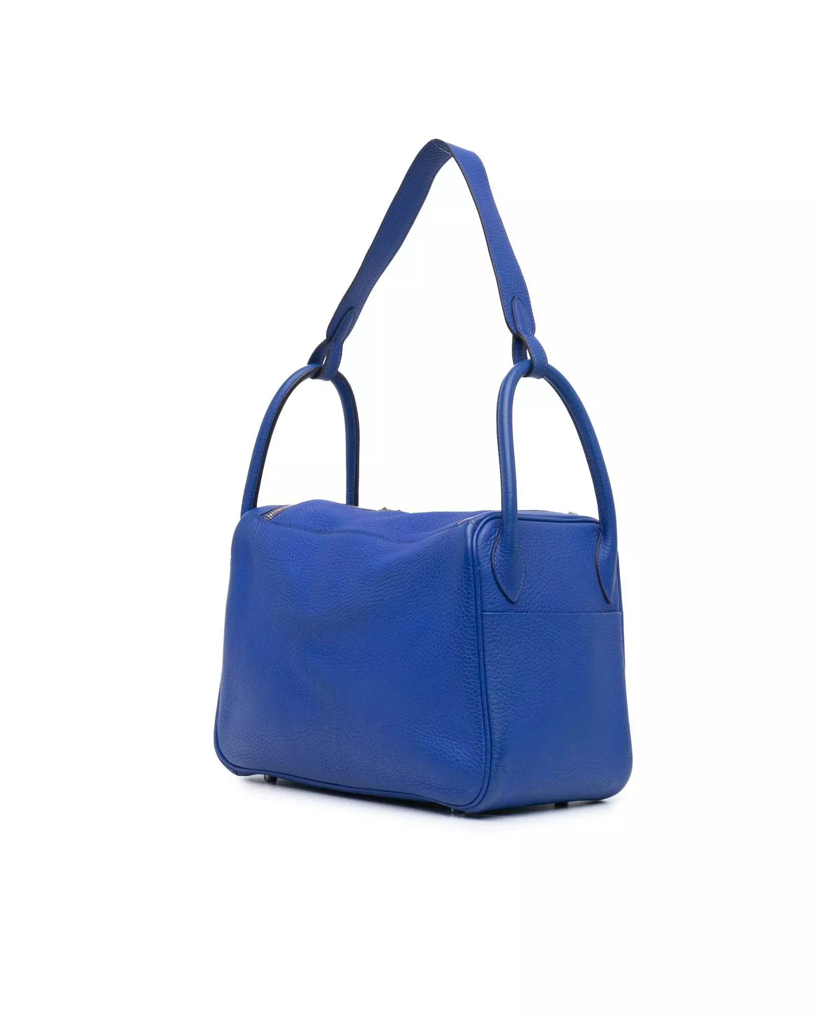 Preloved Herbag Zip 31 Leather Handbag Wo - Blue Messenger Bags alternative image