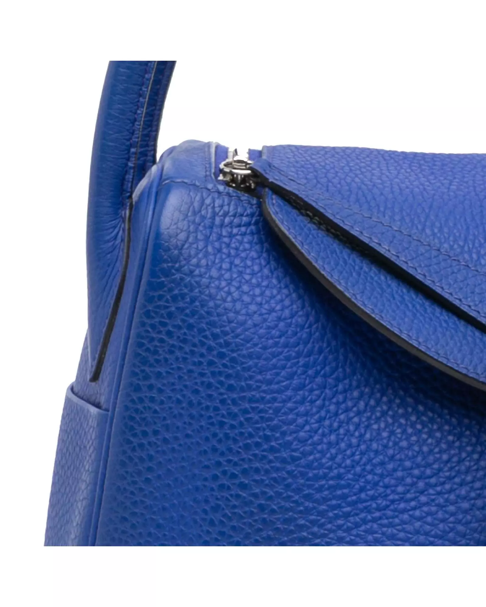 Preloved Herbag Zip 31 Leather Handbag Wo - Blue Messenger Bags alternative image