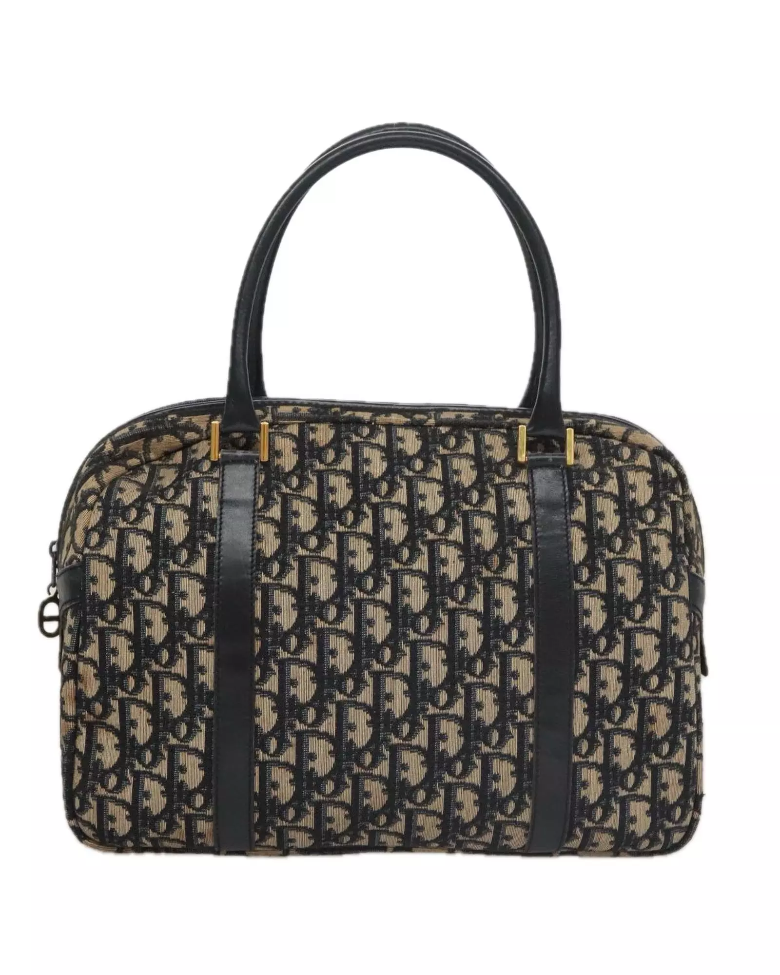 Preloved Vintage CD Logo Satchel Women - Navy Handbags alternative image