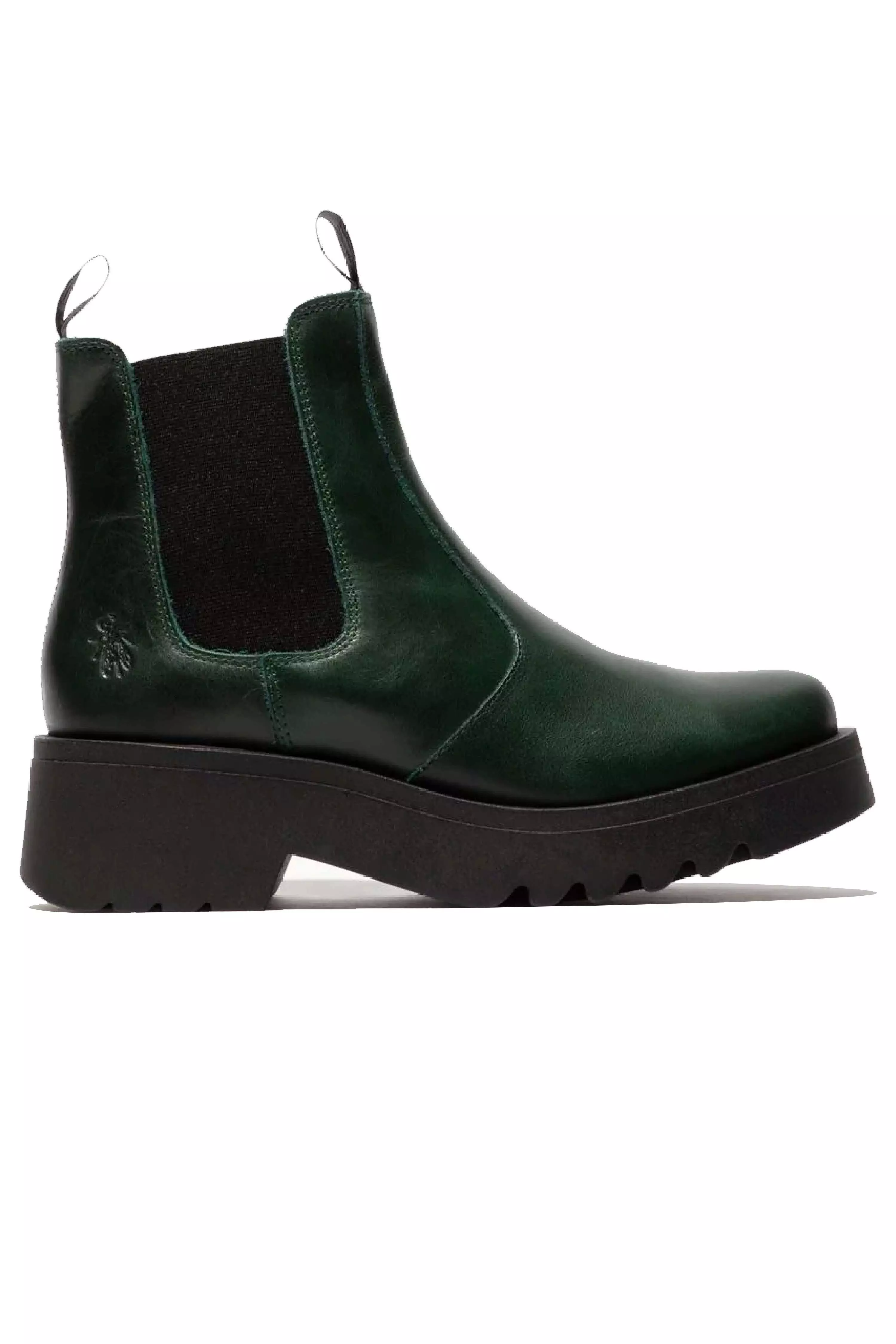 Bottle green MEDI789 Ankle Chelsea Boots alternative image