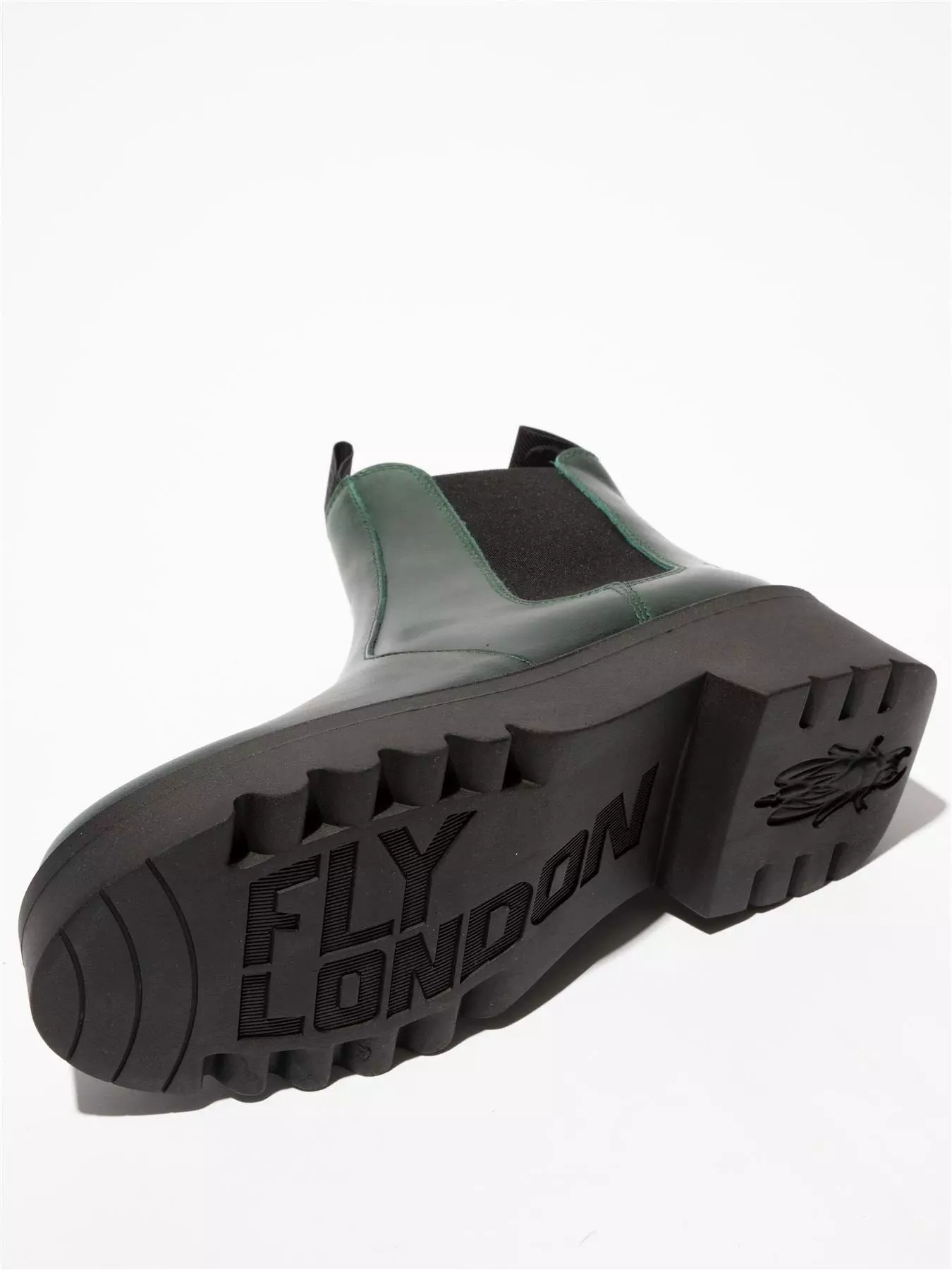 Bottle green MEDI789 Ankle Chelsea Boots alternative image
