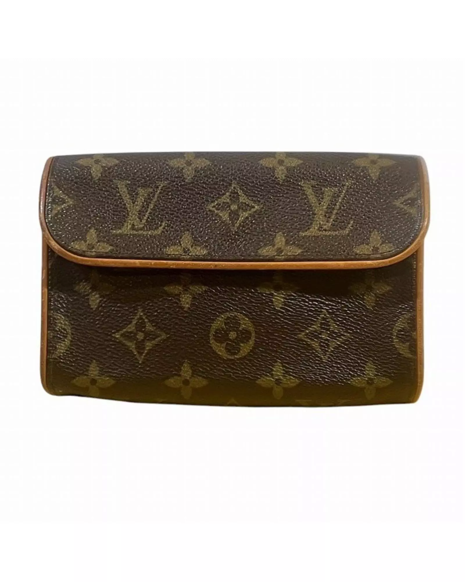 Preloved Monogram Canvas Pochette Clutch Wo - Brown Clutch Bags alternative image