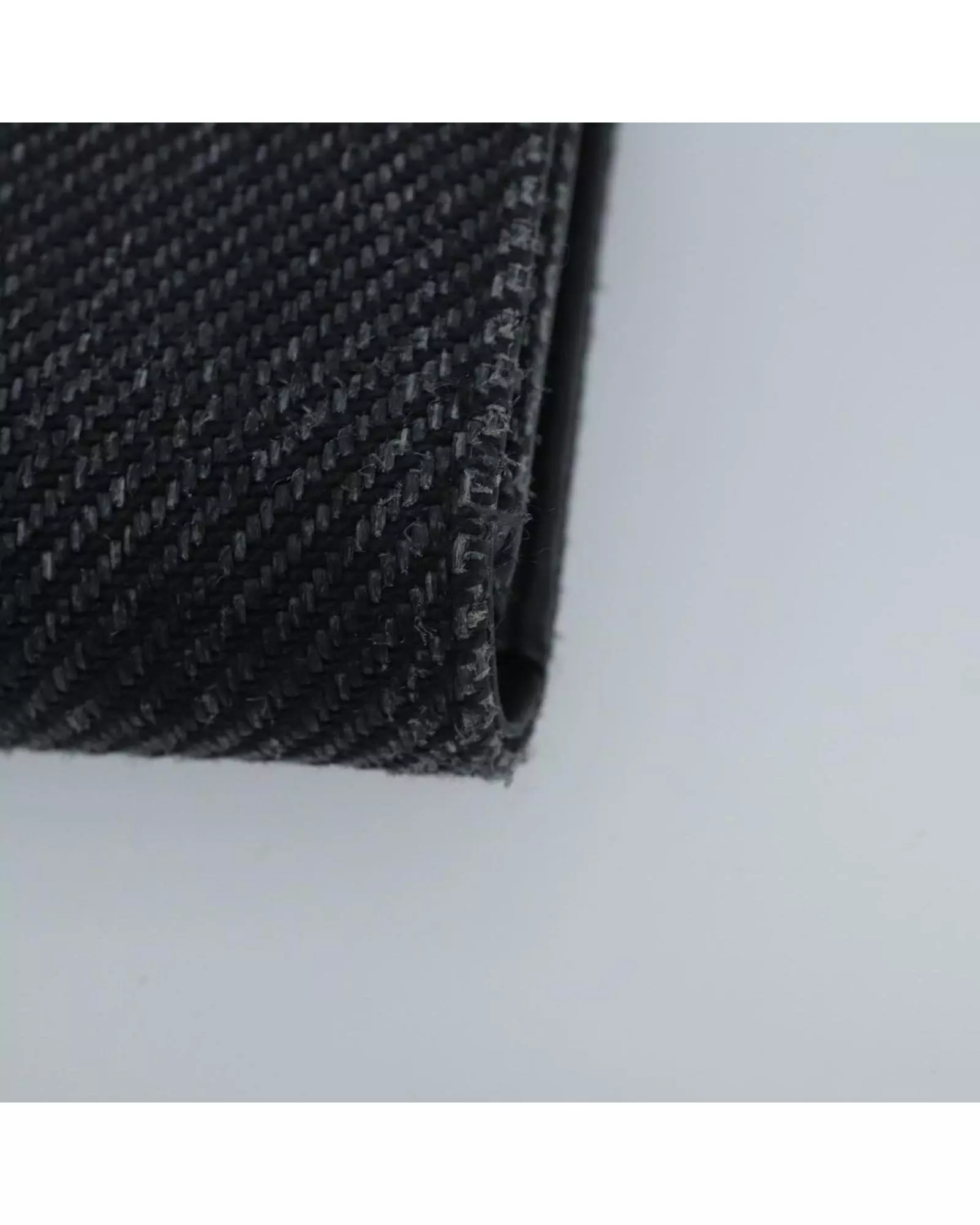 Preloved Denim Wallet Black Women - Grey alternative image