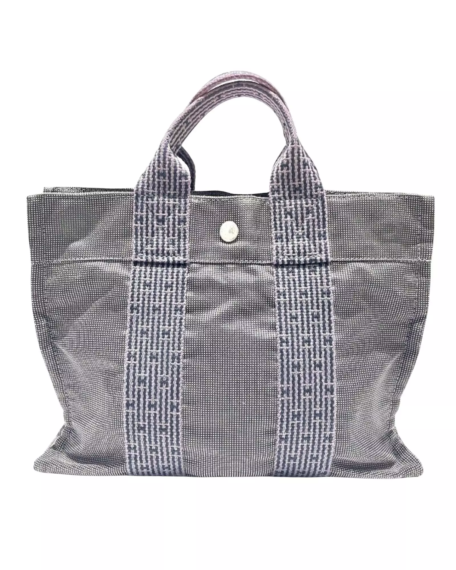 Preloved Picotin Lock MM Tote GrayPurple Women - Grey Handbags alternative image