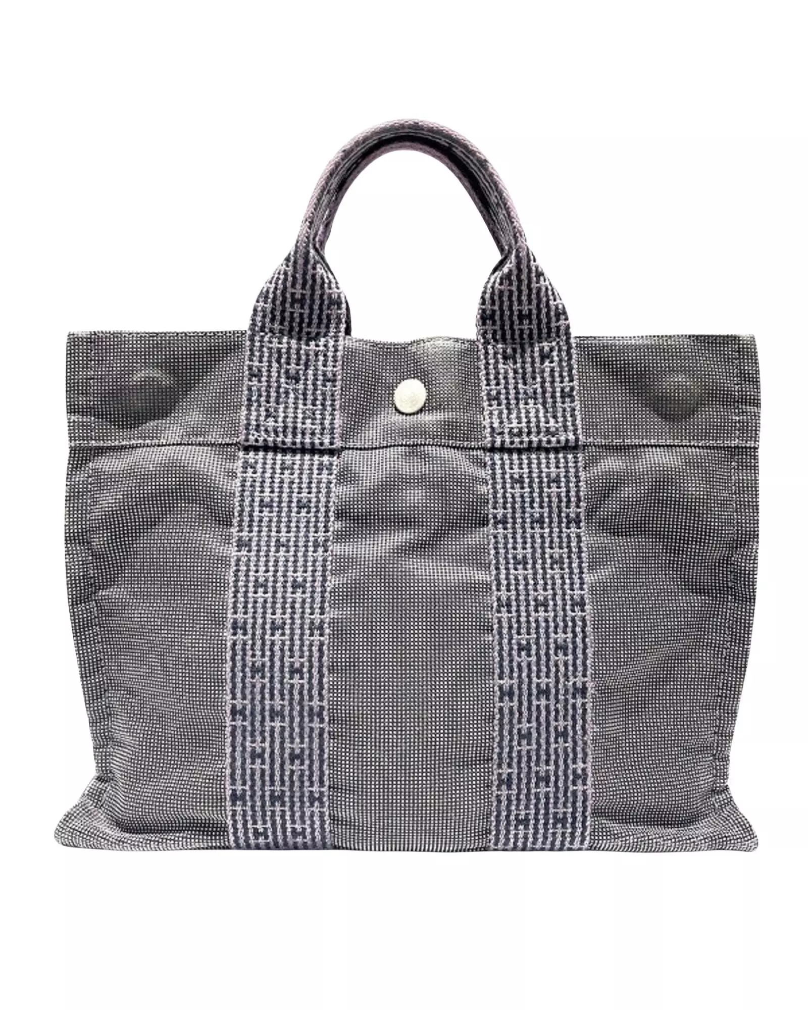 Preloved Picotin Lock MM Tote GrayPurple Women - Grey Handbags alternative image