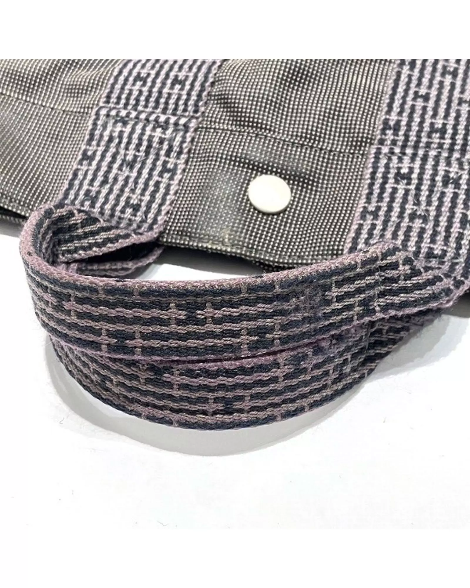 Preloved Picotin Lock MM Tote GrayPurple Women - Grey Handbags alternative image