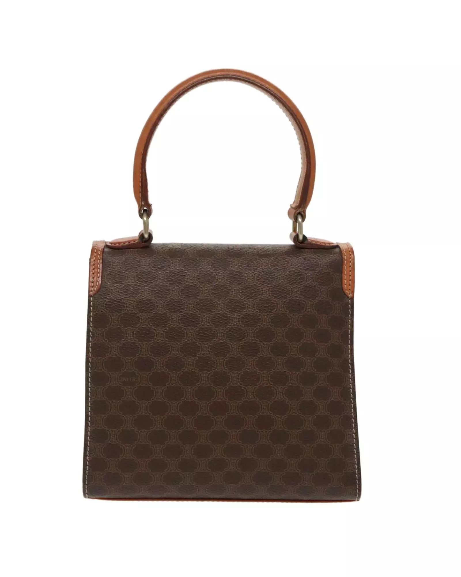 Preloved Vintage Cabas Handbag Women - Brown alternative image