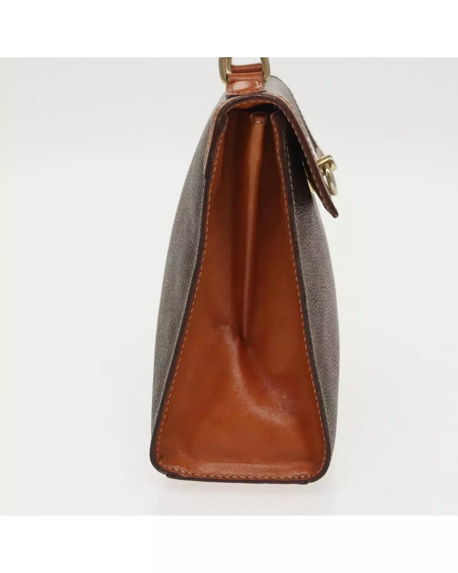 Preloved Vintage Cabas Handbag Women - Brown alternative image