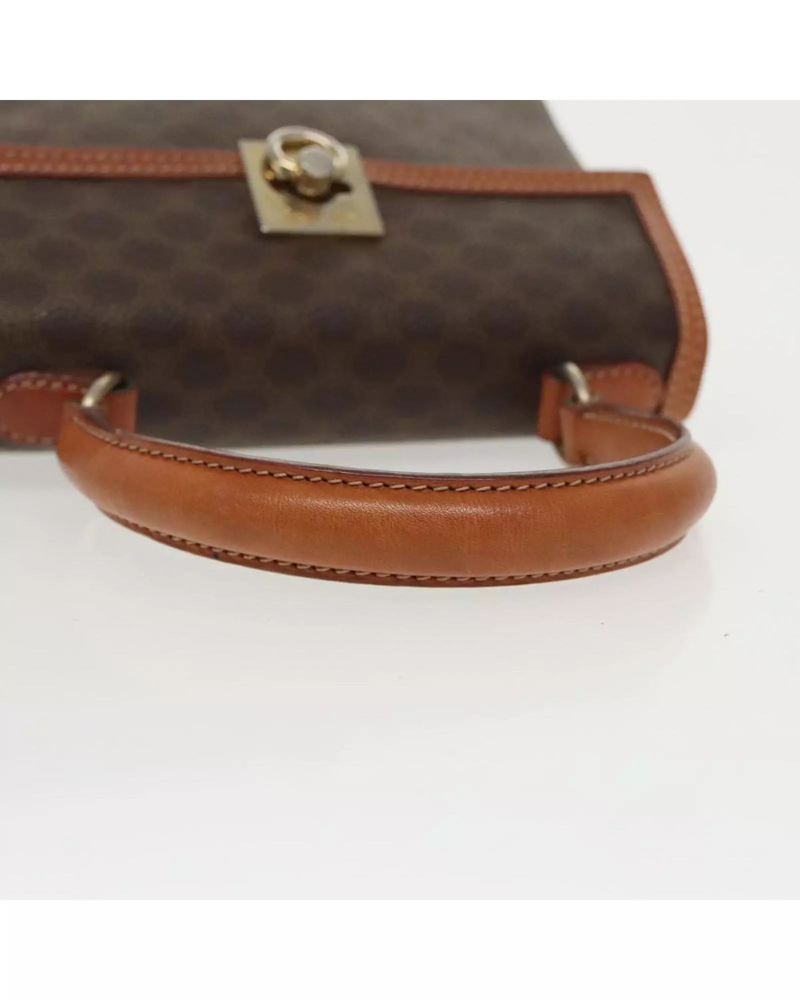 Preloved Vintage Cabas Handbag Women - Brown alternative image
