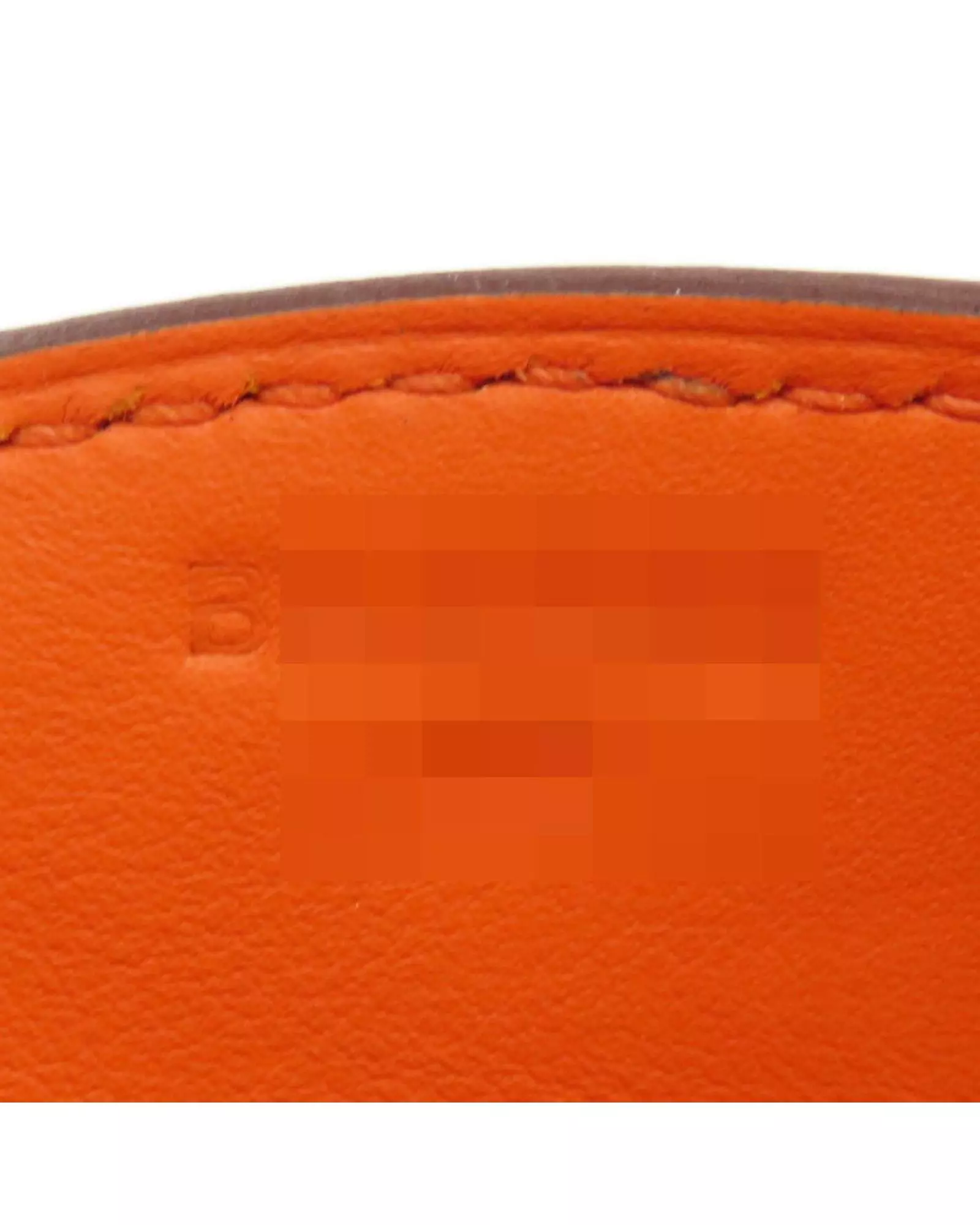 Preloved Mini Kelly Crossbody Bag Wo - Orange Shoulder Bags alternative image