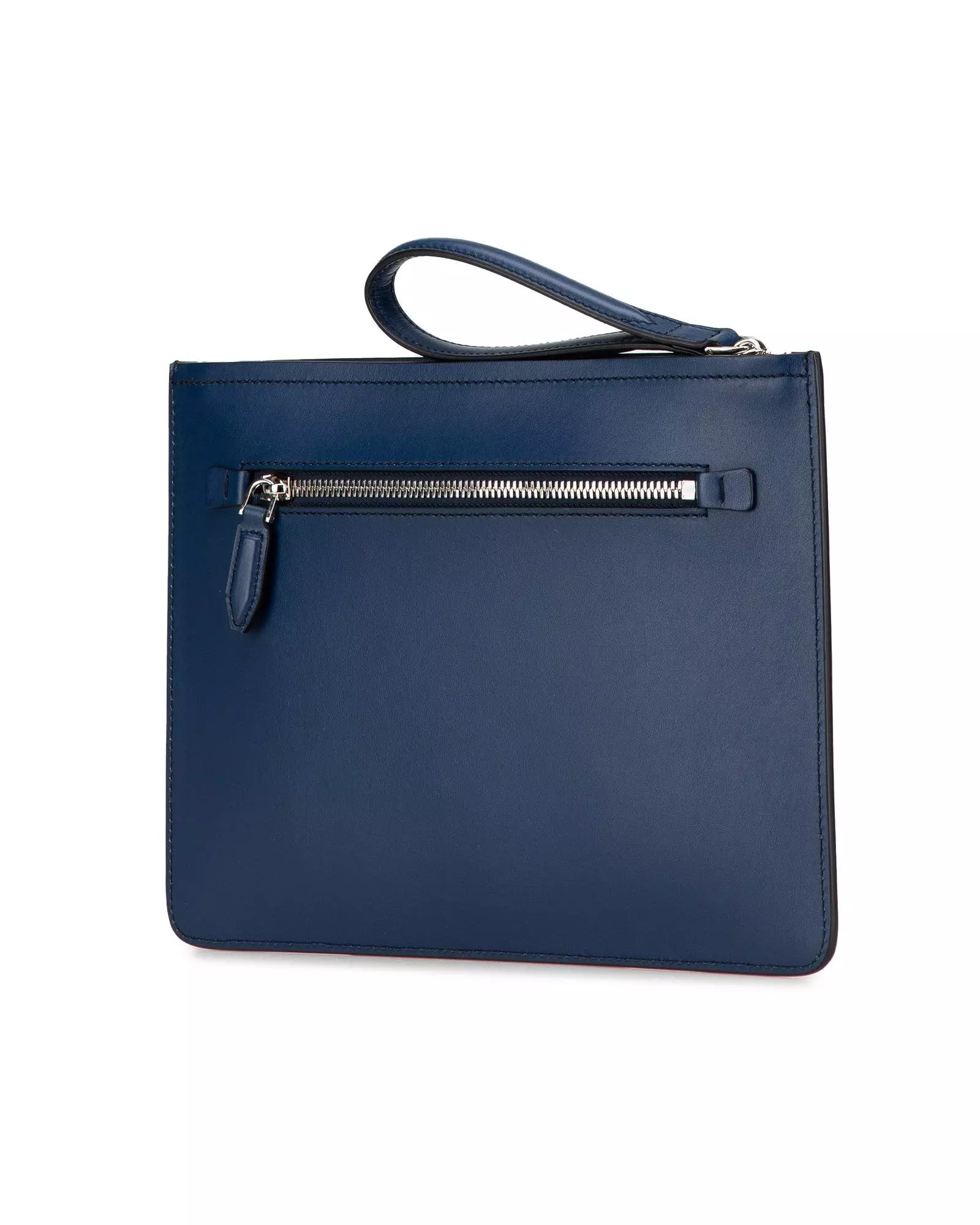 Preloved Gancio Clutch Blue Leather Women Clutch Bags alternative image