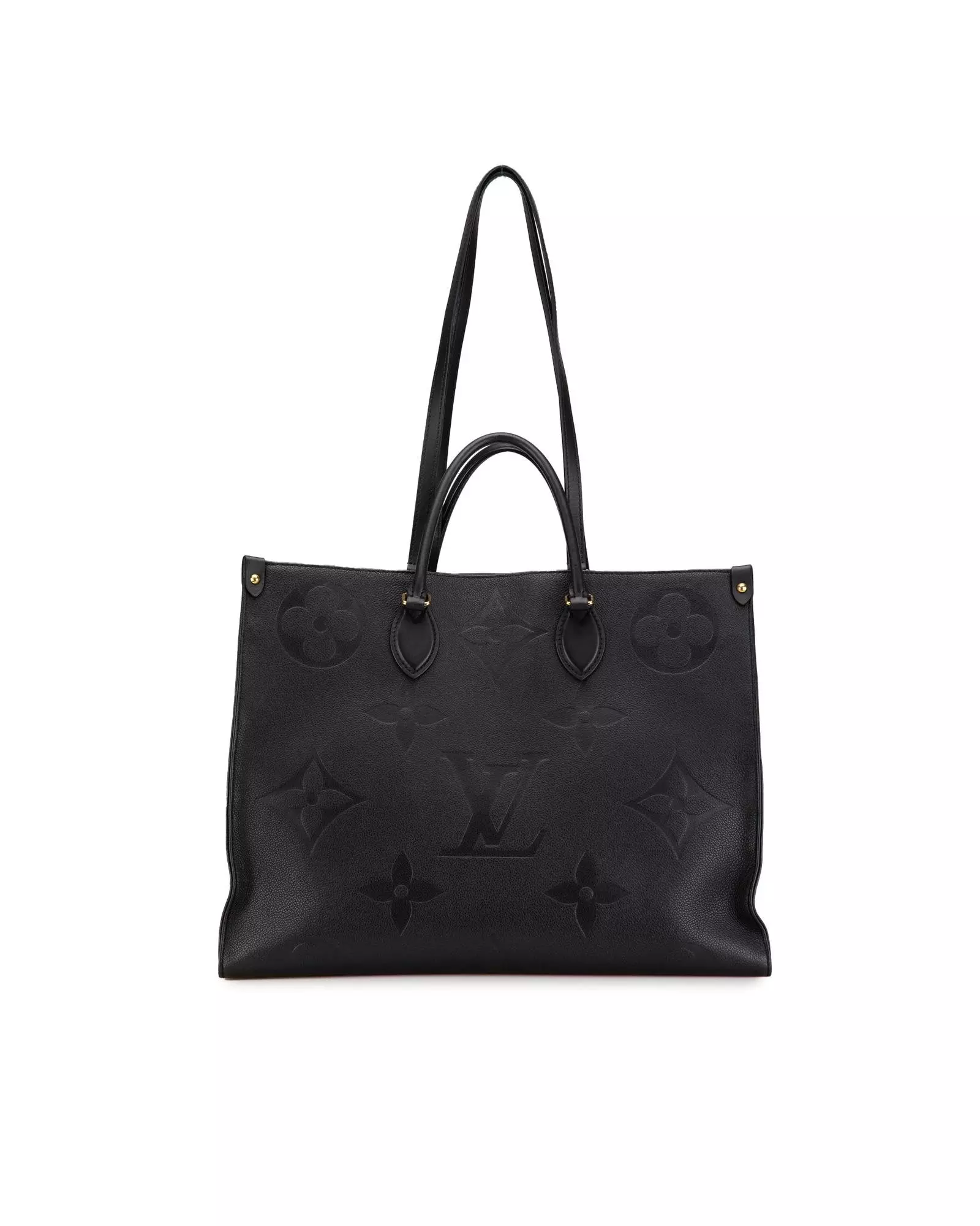 Preloved OnTheGo MM Tote Embossed Monogram Wo - Black Messenger alternative image