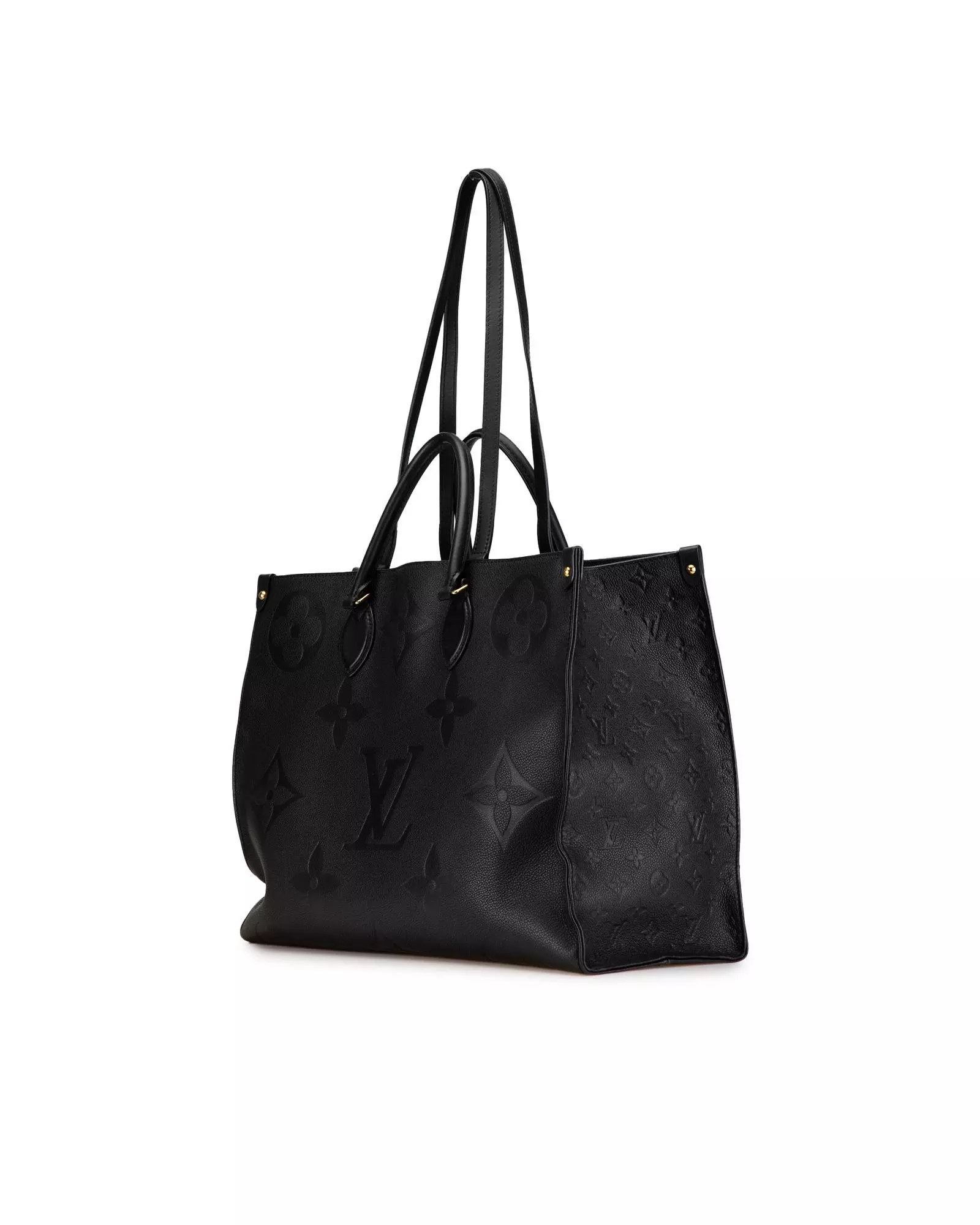 Preloved OnTheGo MM Tote Embossed Monogram Wo - Black Messenger alternative image
