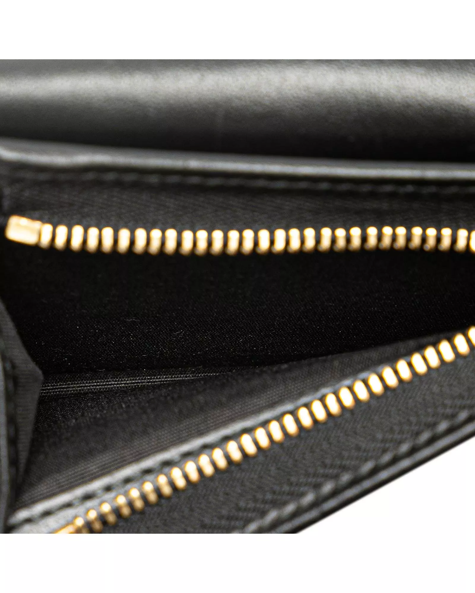 Preloved Gancio Key Case Black Leather Women Short Wallets alternative image