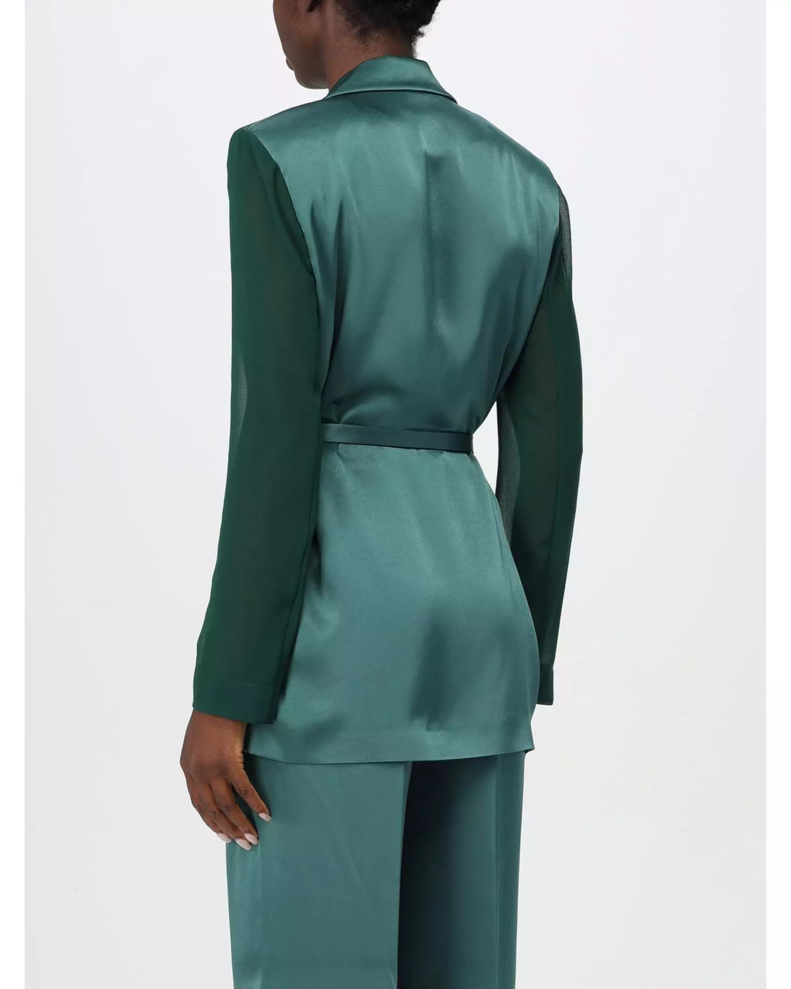 ベスト・ジレ PINKO Women Vests 104071A206S1A Green ベスト・ジレ PINKO Women Vests 104071A206S1A Green Pinko