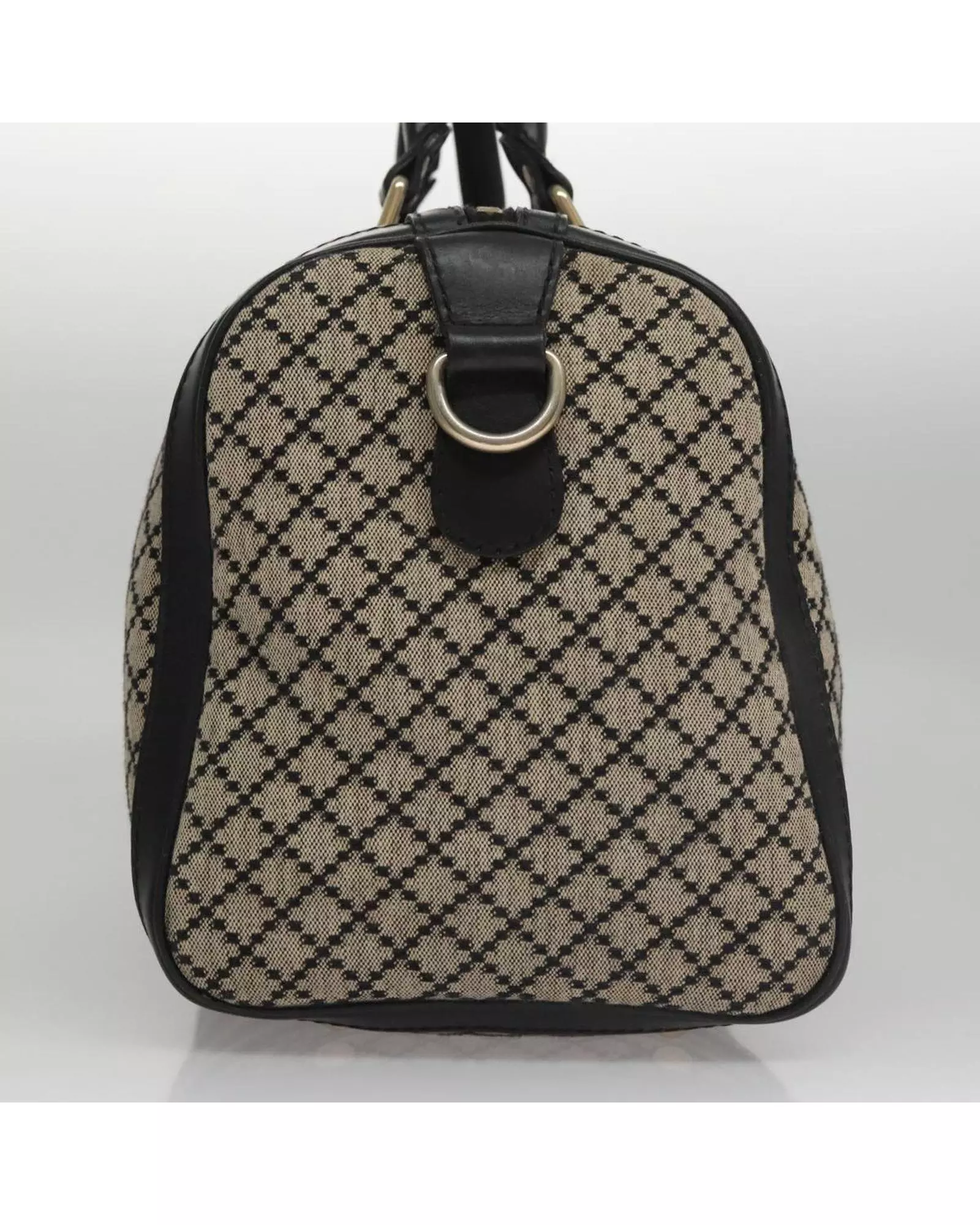 Preloved GG Supreme Boston Bag Medium Women - Brown Luggage alternative image