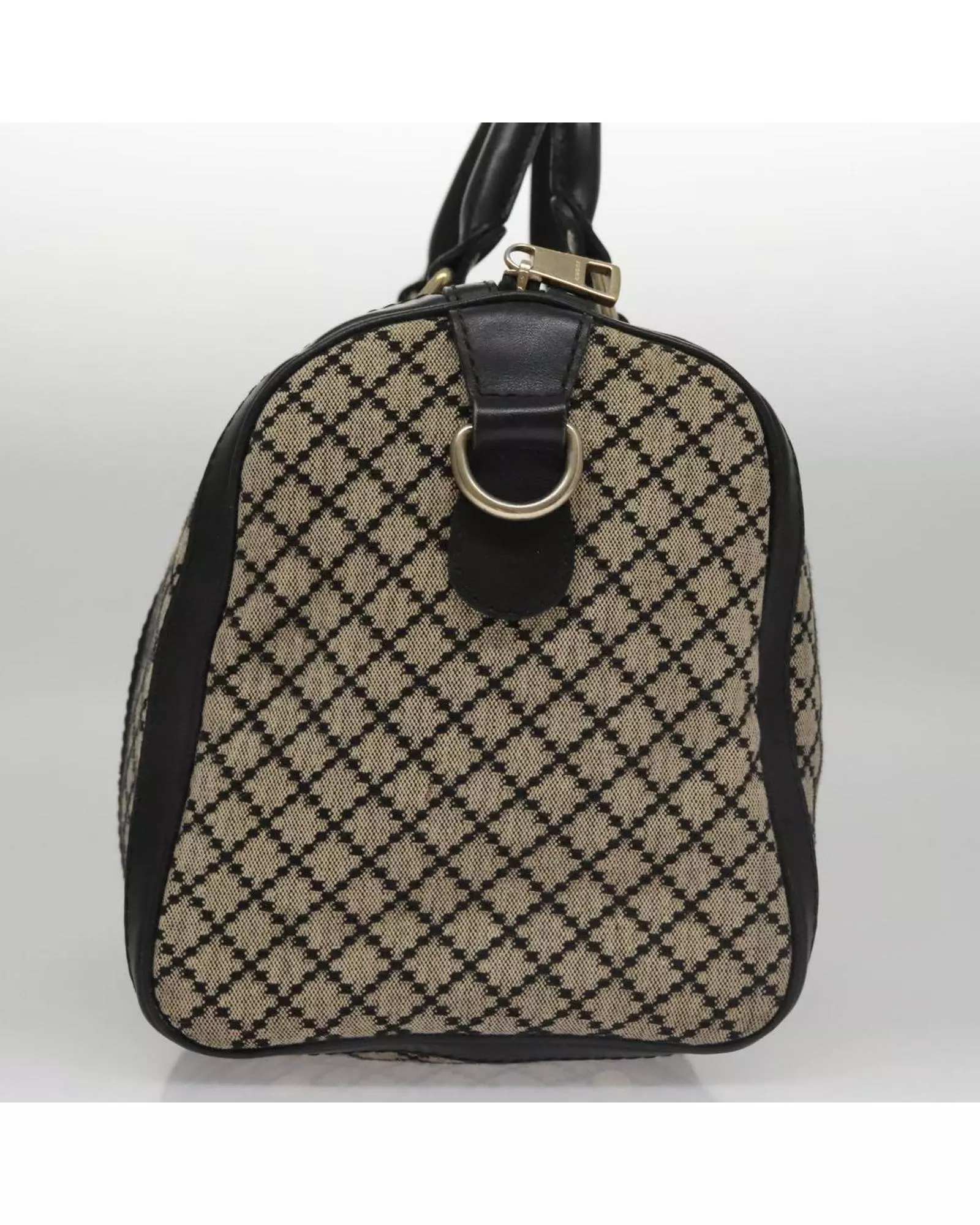 Preloved GG Supreme Boston Bag Medium Women - Brown Luggage alternative image