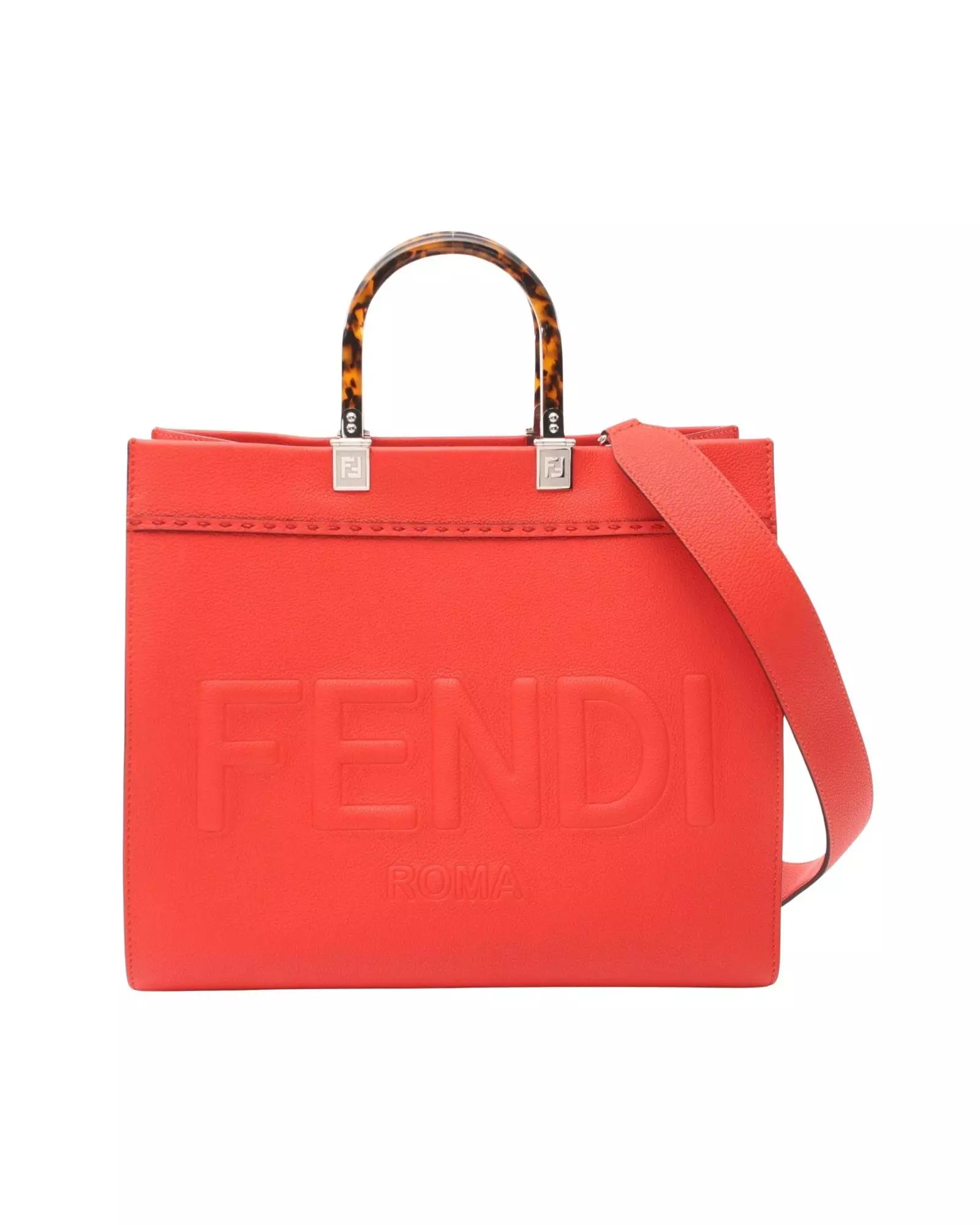 Preloved Roma Leather Tote 8BH392A72VF1DU7 Wo - Red Tote Bags alternative image