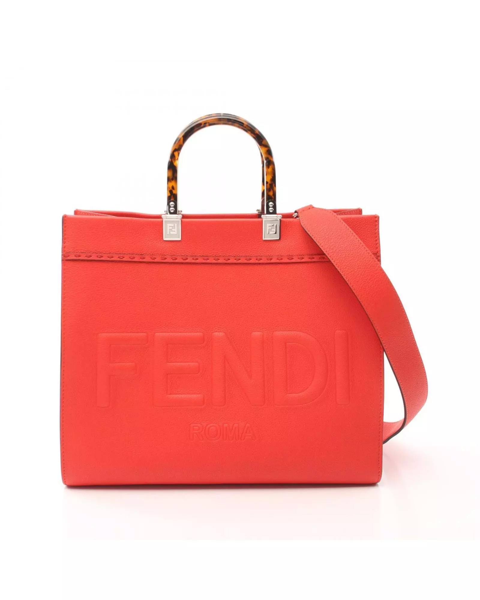 Preloved Roma Leather Tote 8BH392A72VF1DU7 Wo - Red Tote Bags alternative image