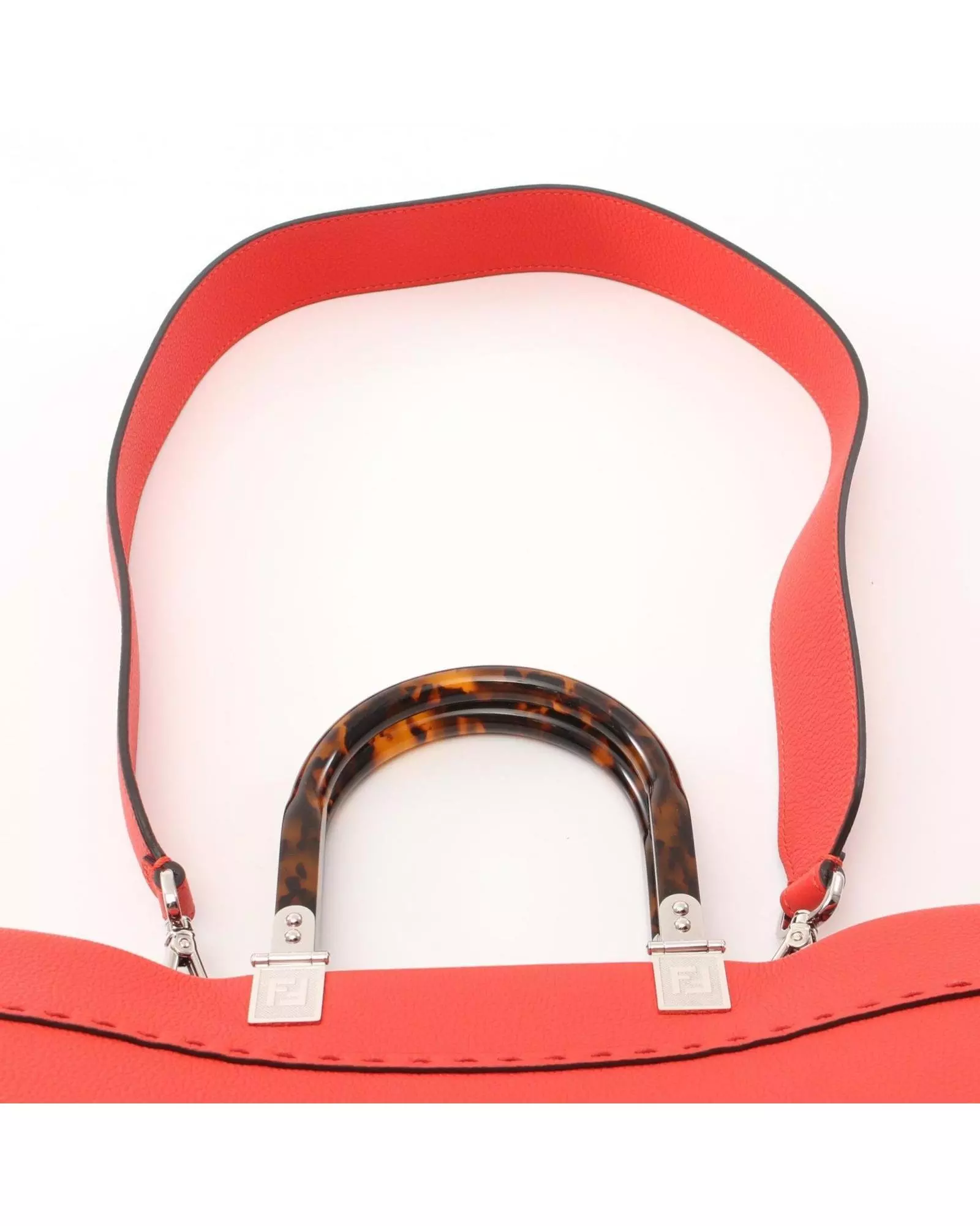 Preloved Roma Leather Tote 8BH392A72VF1DU7 Wo - Red Tote Bags alternative image