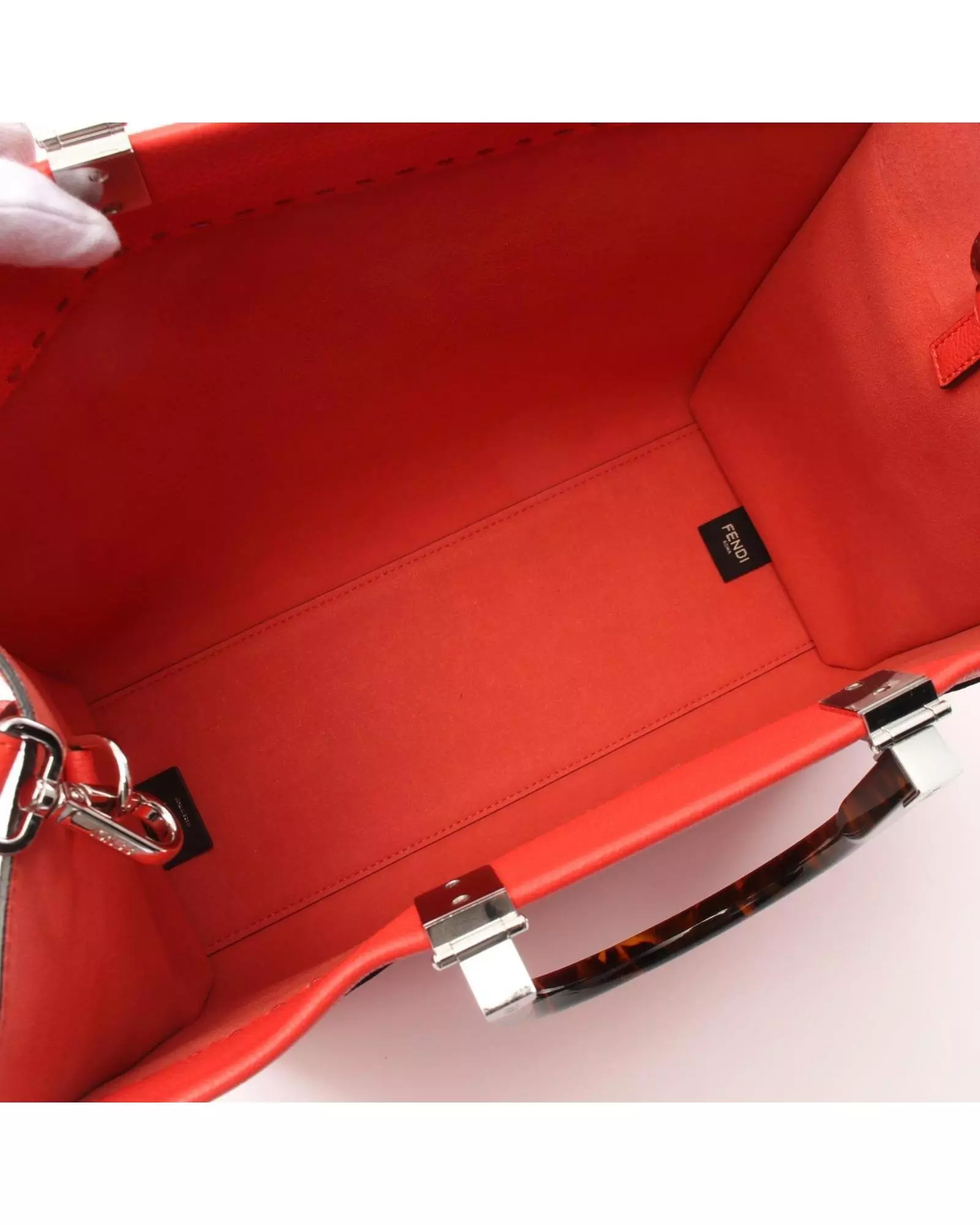 Preloved Roma Leather Tote 8BH392A72VF1DU7 Wo - Red Tote Bags alternative image