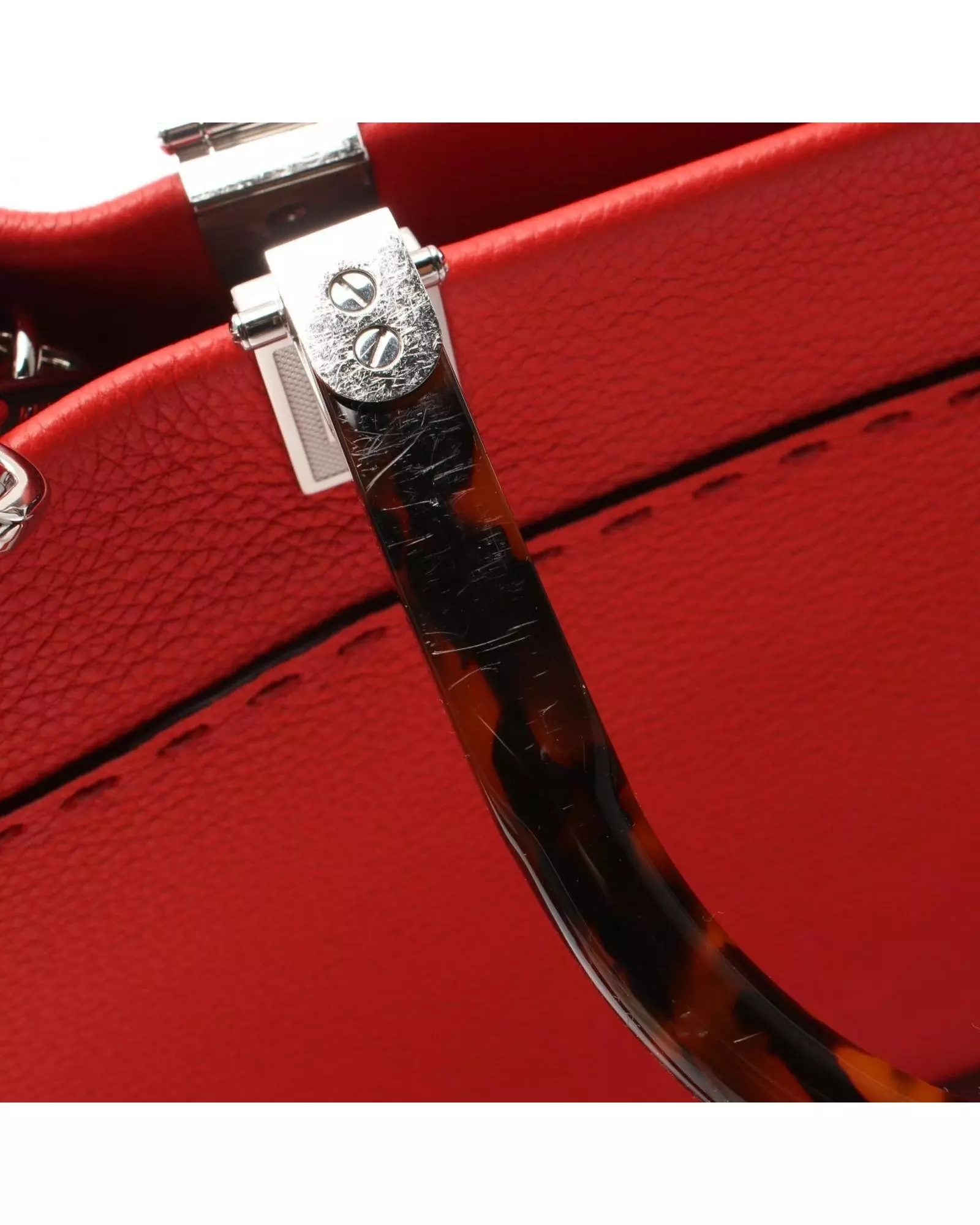 Preloved Roma Leather Tote 8BH392A72VF1DU7 Wo - Red Tote Bags alternative image