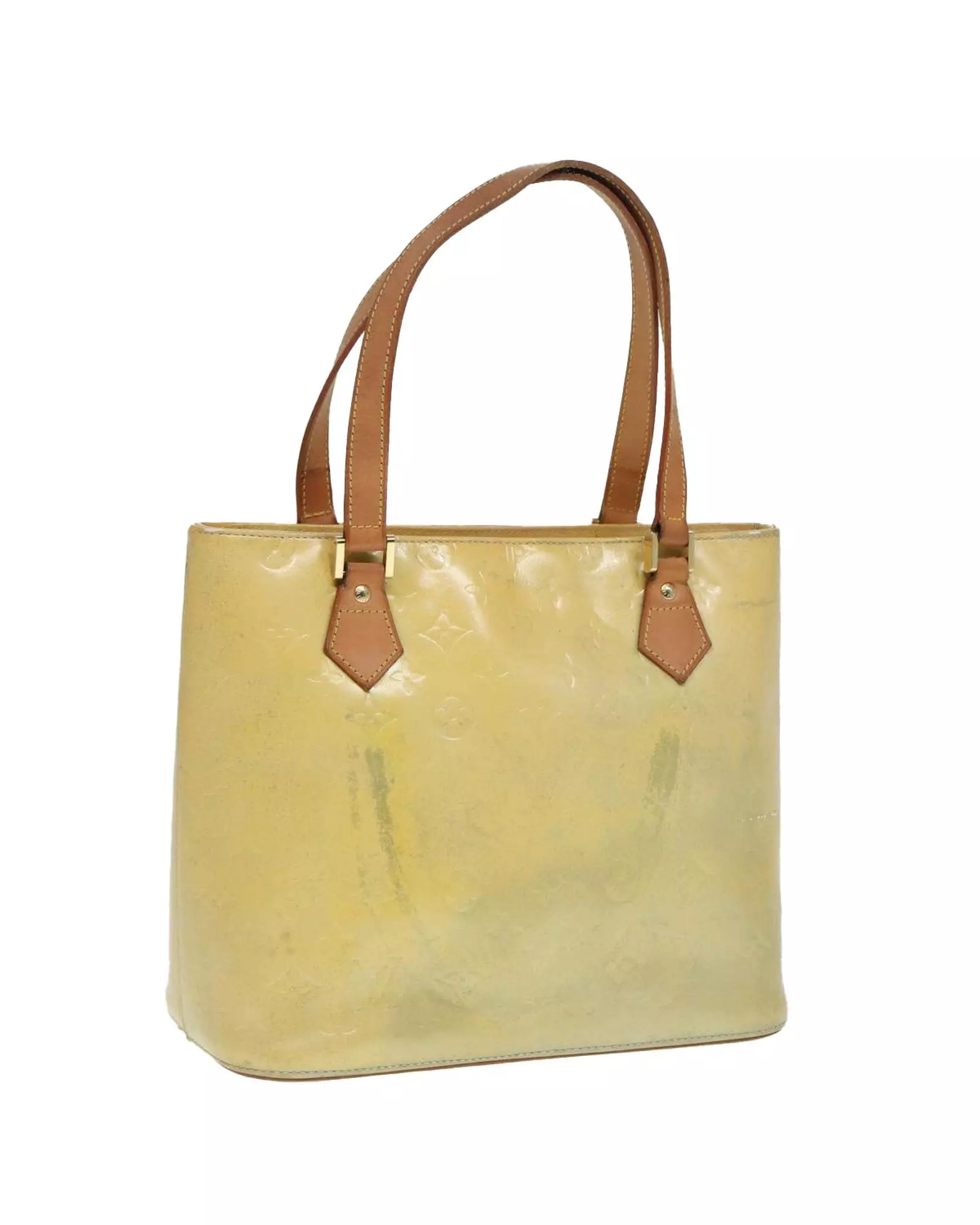 Preloved Pochette Amarante Handbag Women - Yellow alternative image