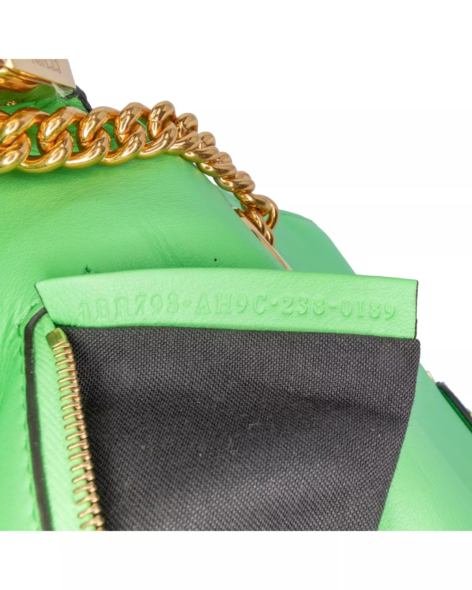 Preloved Mini Baguette Lime Green Women Shoulder Bags alternative image