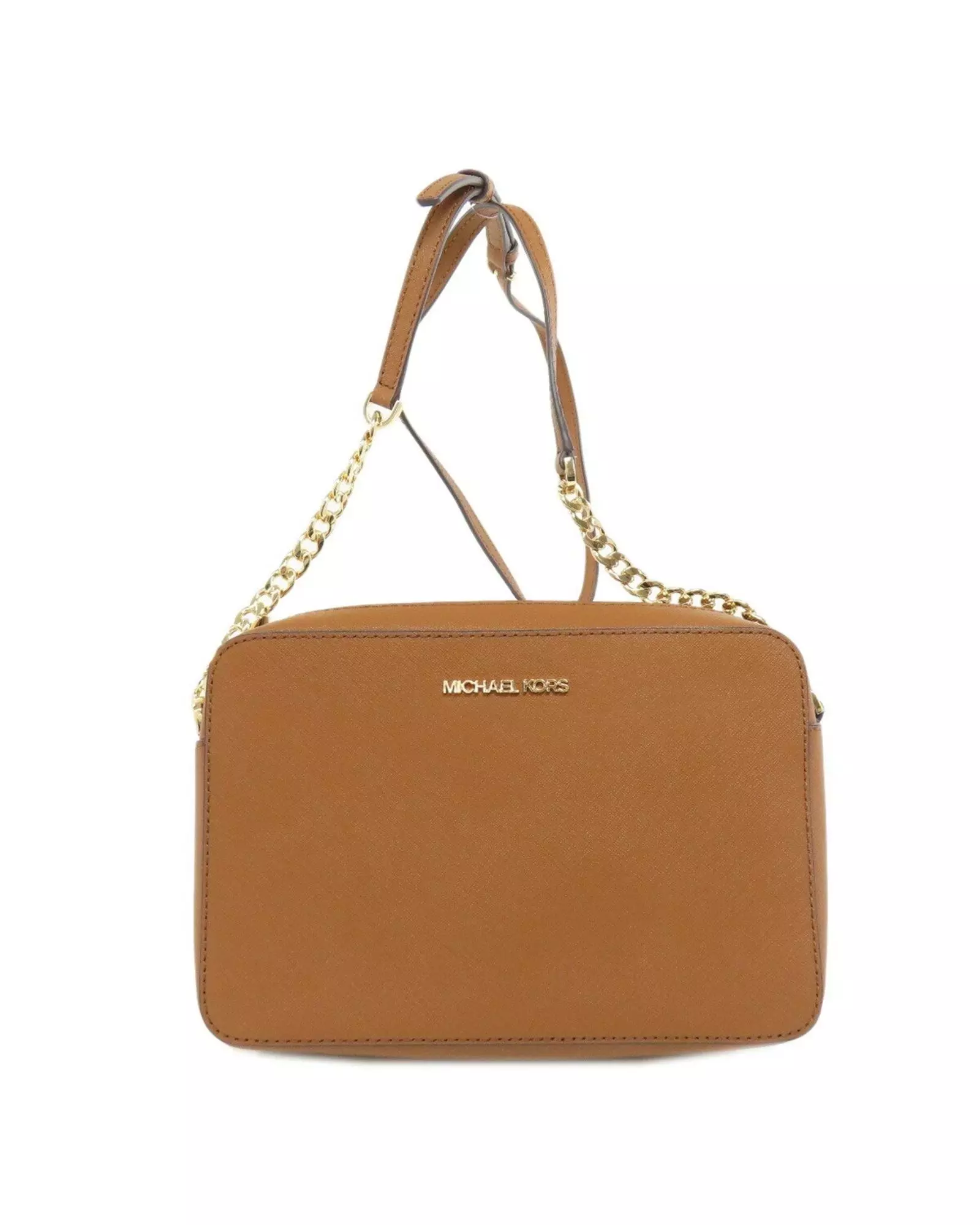 Preloved Jet Set Item Crossbody Bag Wo - Brown Shoulder Bags alternative image