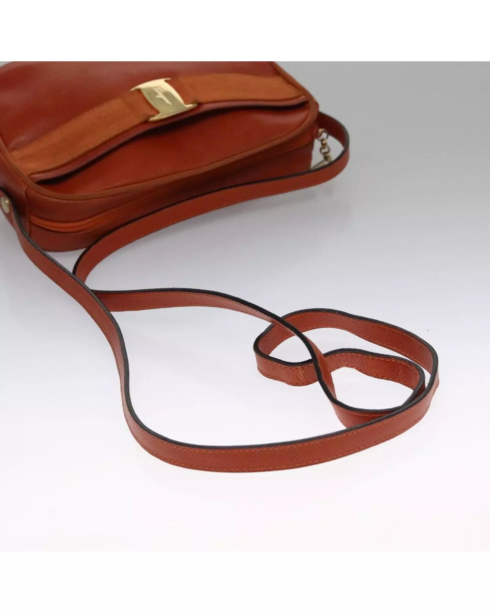 Preloved Leather Crossbody Bag Modelnull Wo - Brown Shoulder Bags alternative image