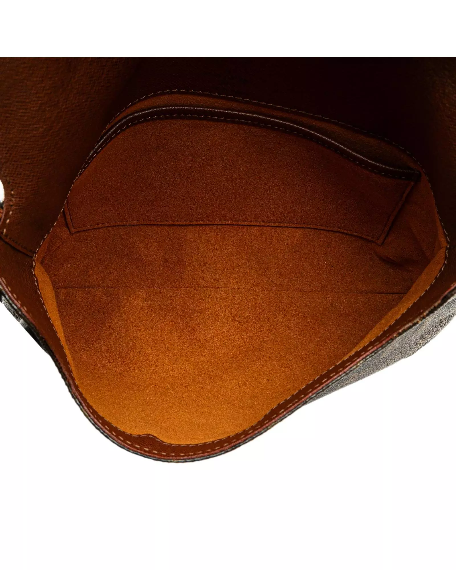 Preloved Monogram Pochette Crossbody Bag Women - Brown Shoulder Bags alternative image