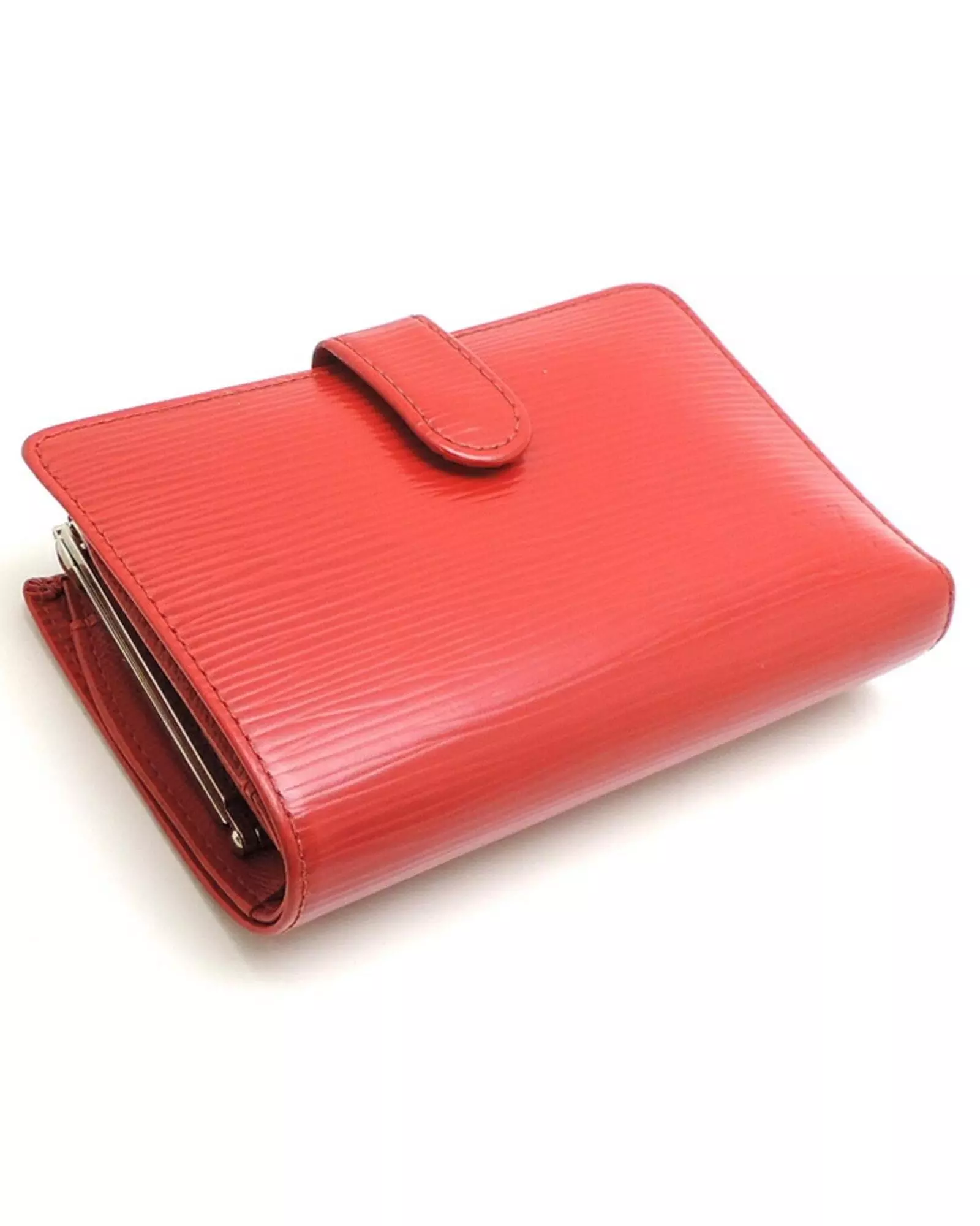 Preloved Epi Leather Wallet Red Women alternative image