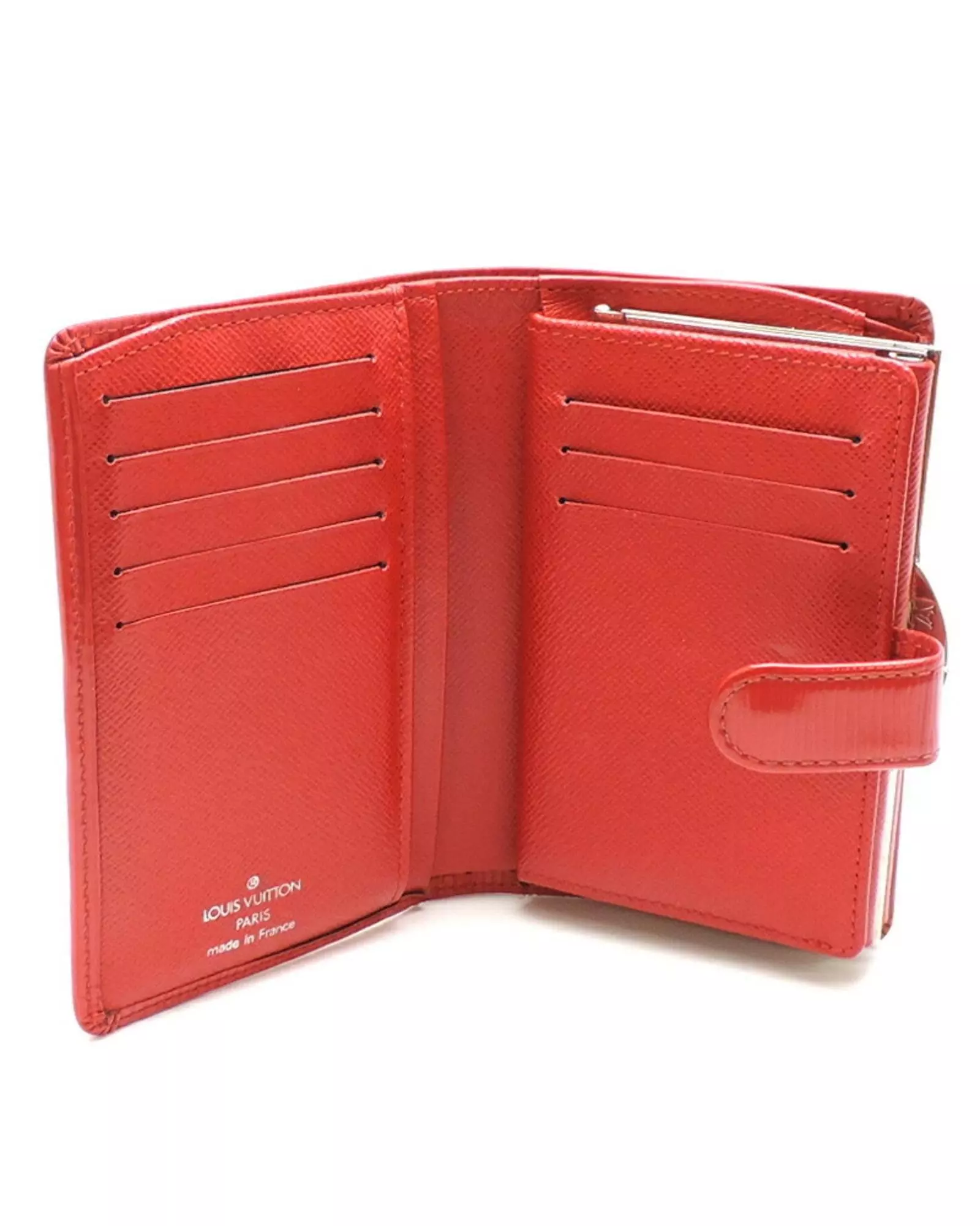 Preloved Epi Leather Wallet Red Women alternative image