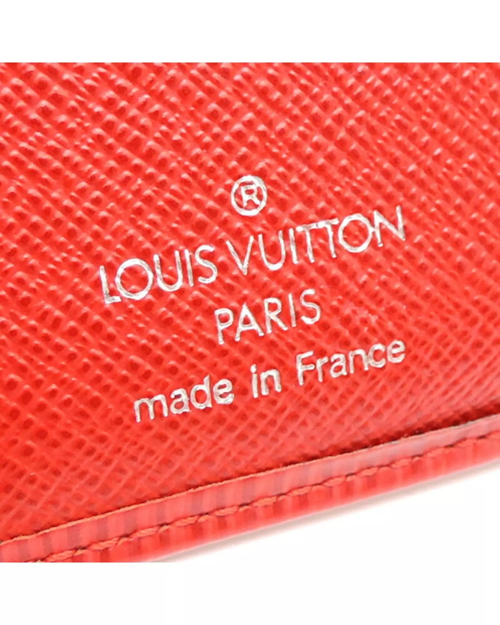 Preloved Epi Leather Wallet Red Women alternative image