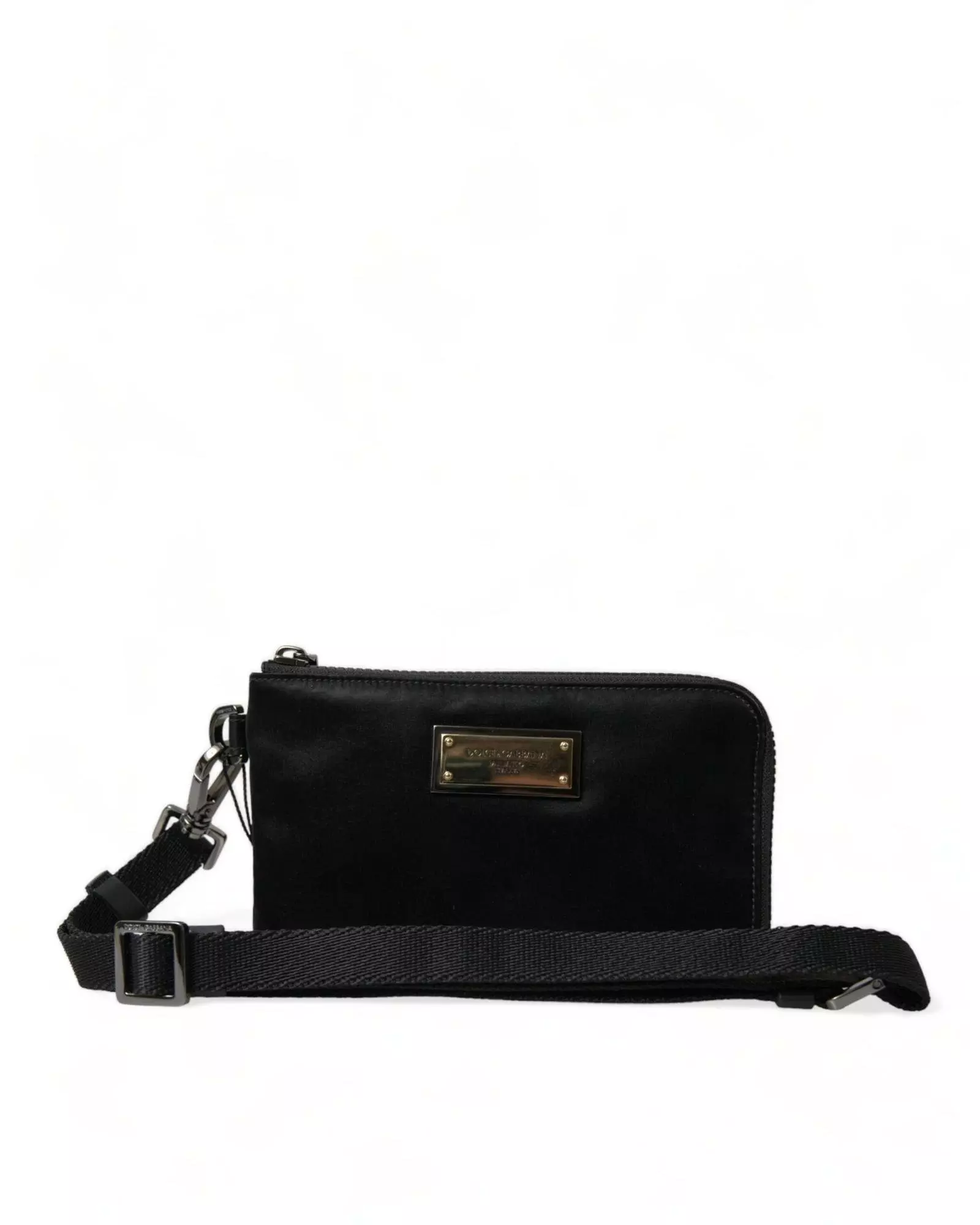 ZipAround Clutch with Strap Wo - Black Clutch Bags alternative image