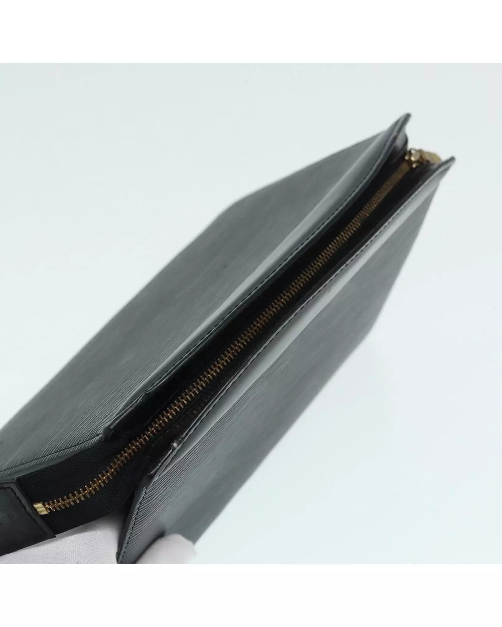 Preloved Epi Leather Zip Clutch Wallet Women - Black Wallets alternative image