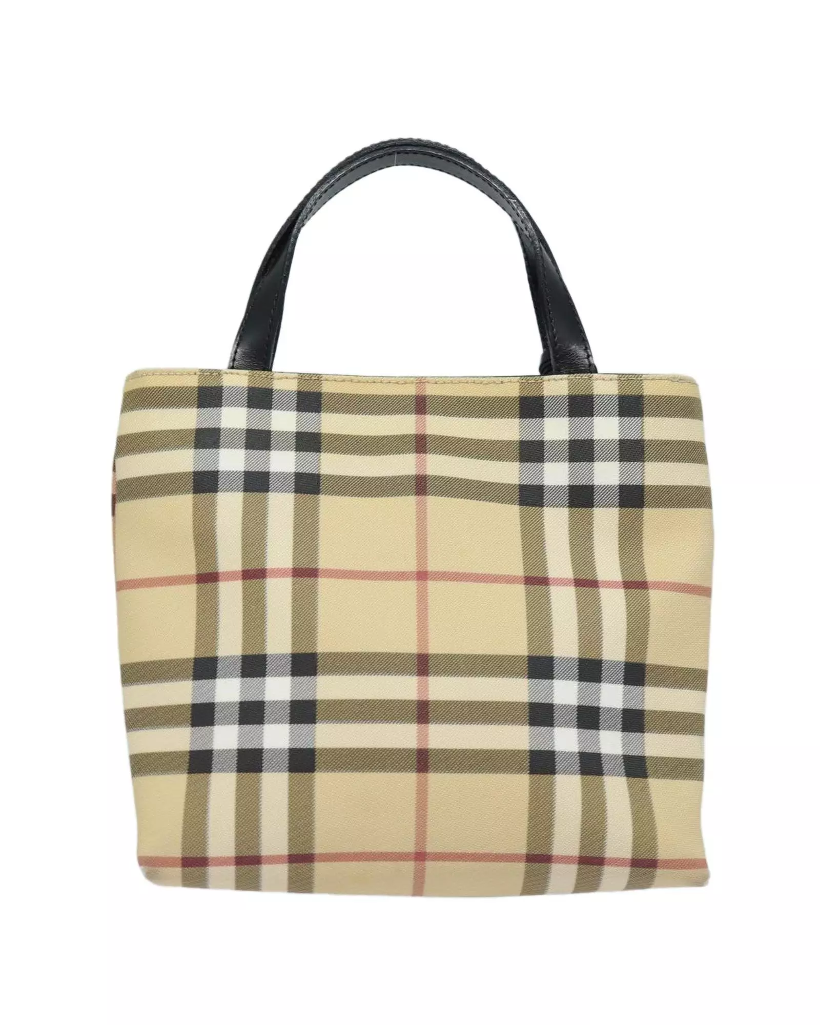 ★【BURBERRY】 Check Pocket Tote Bag★ Burberry Check E-Canvas Tote Bag | Neiman Marcus