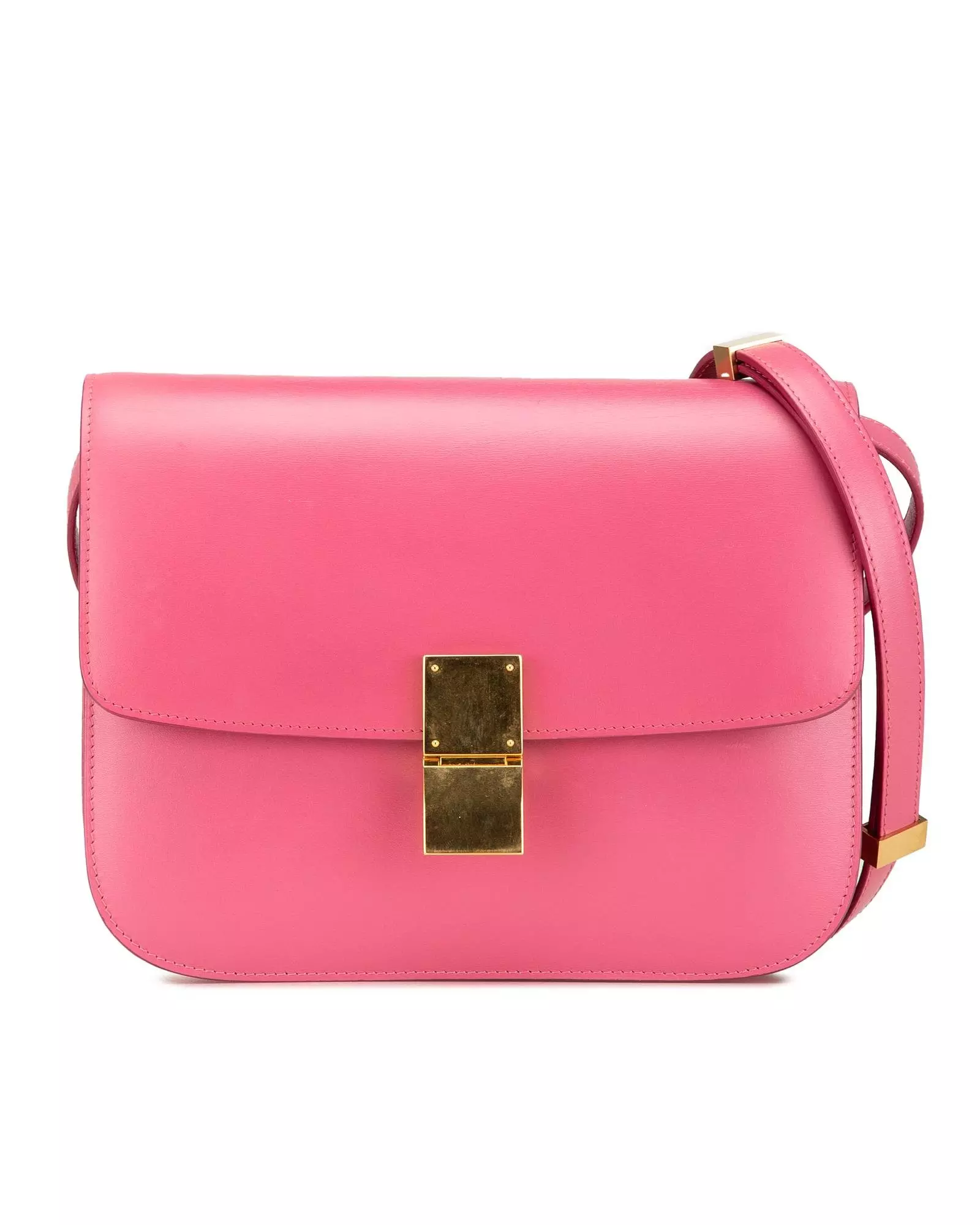 Preloved Classic Box Bag Small Women - Pink Crossbody Bags alternative image