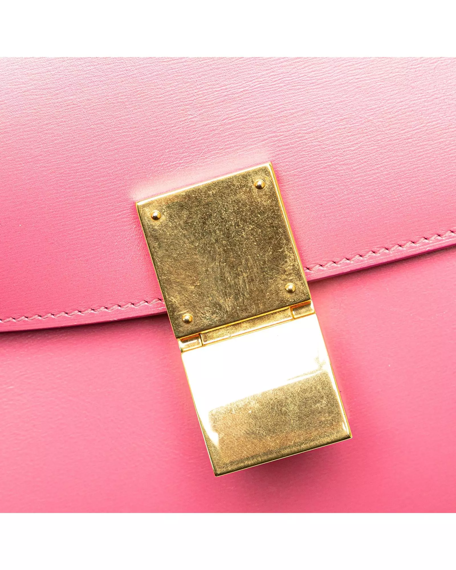 Preloved Classic Box Bag Small Women - Pink Crossbody Bags alternative image