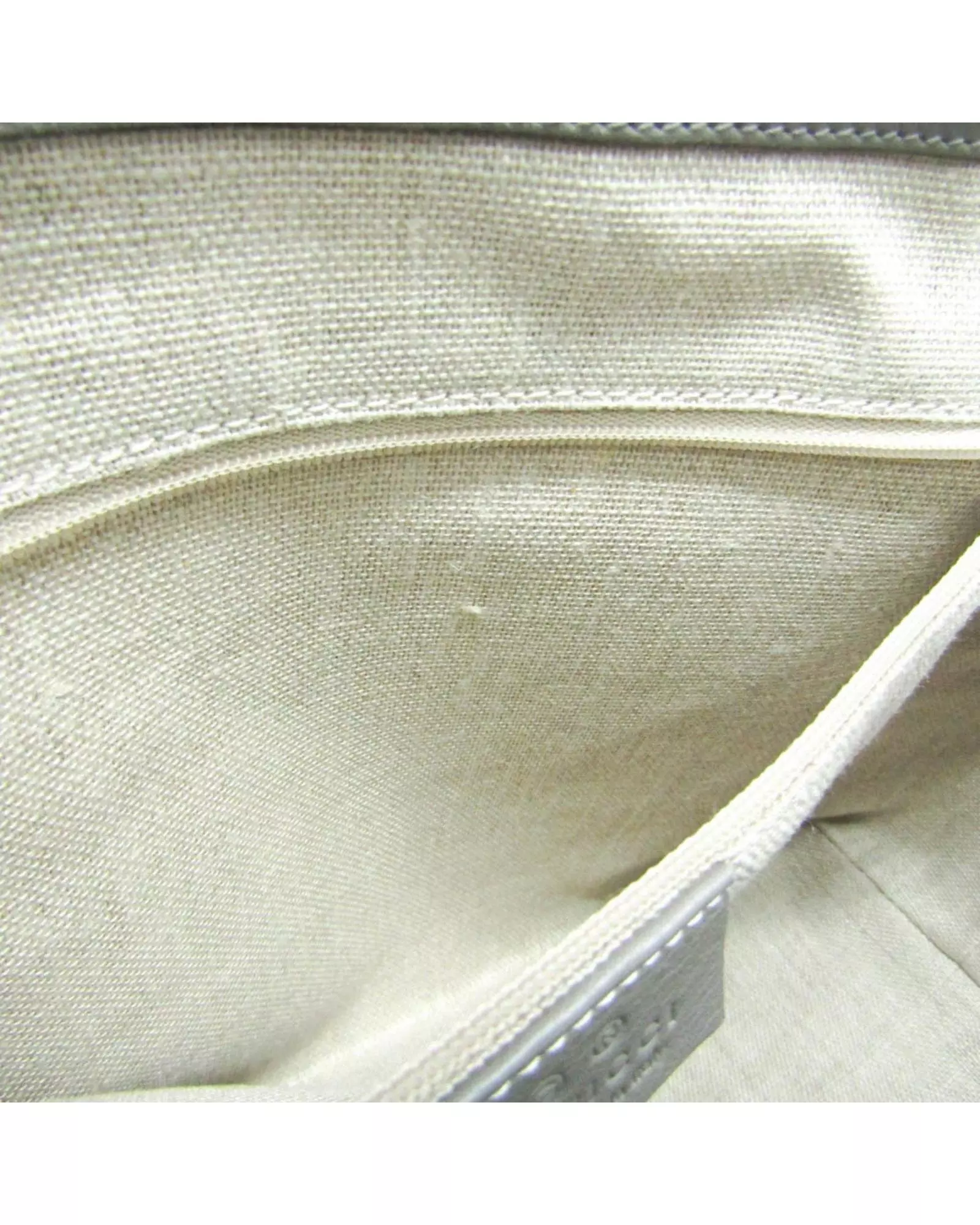 Preloved GG Marmont Medium Tote Grey Leather Wo Handbags alternative image