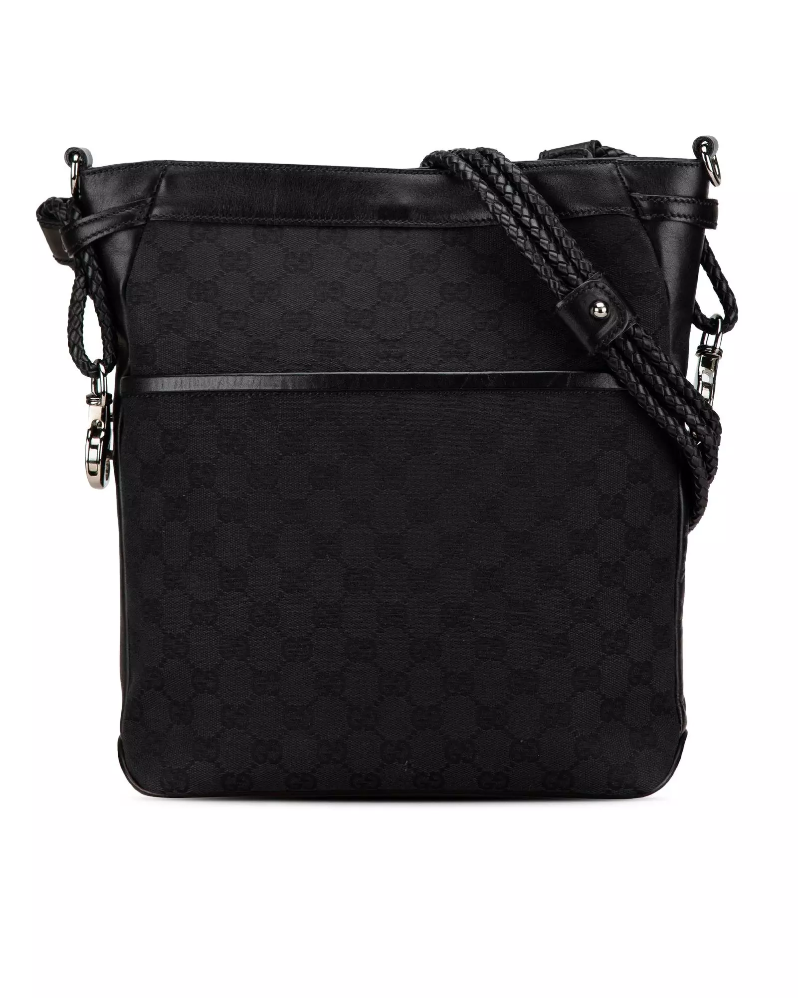 Preloved GG Canvas Crossbody Bag Women - Black alternative image