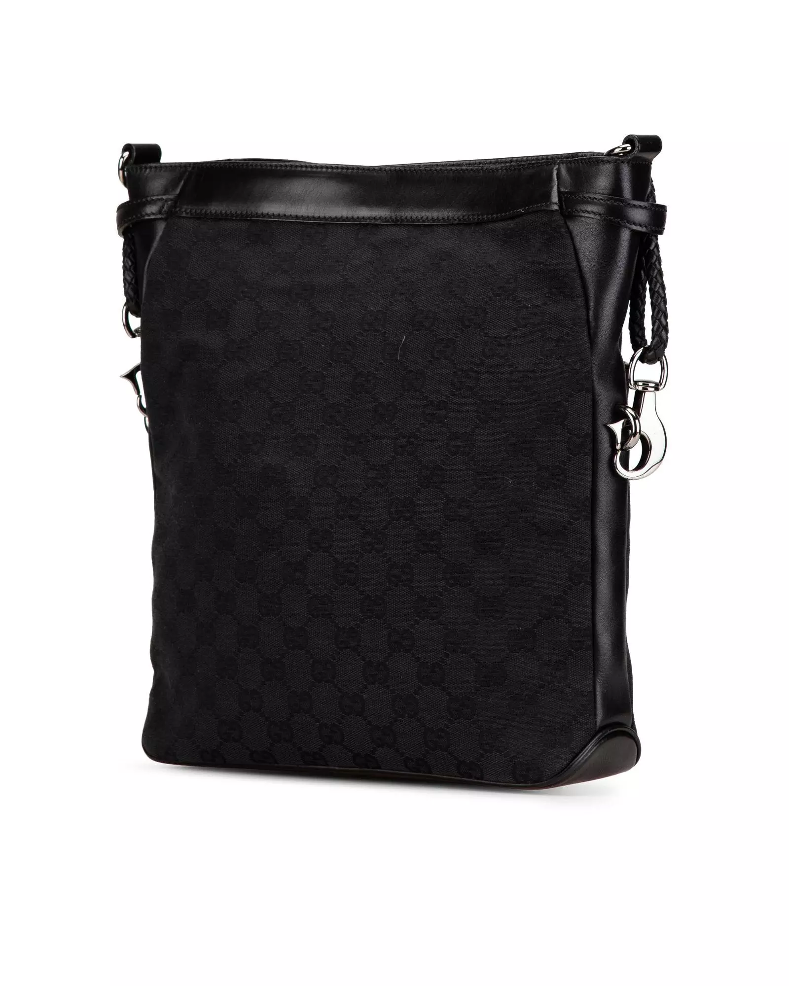 Preloved GG Canvas Crossbody Bag Women - Black alternative image