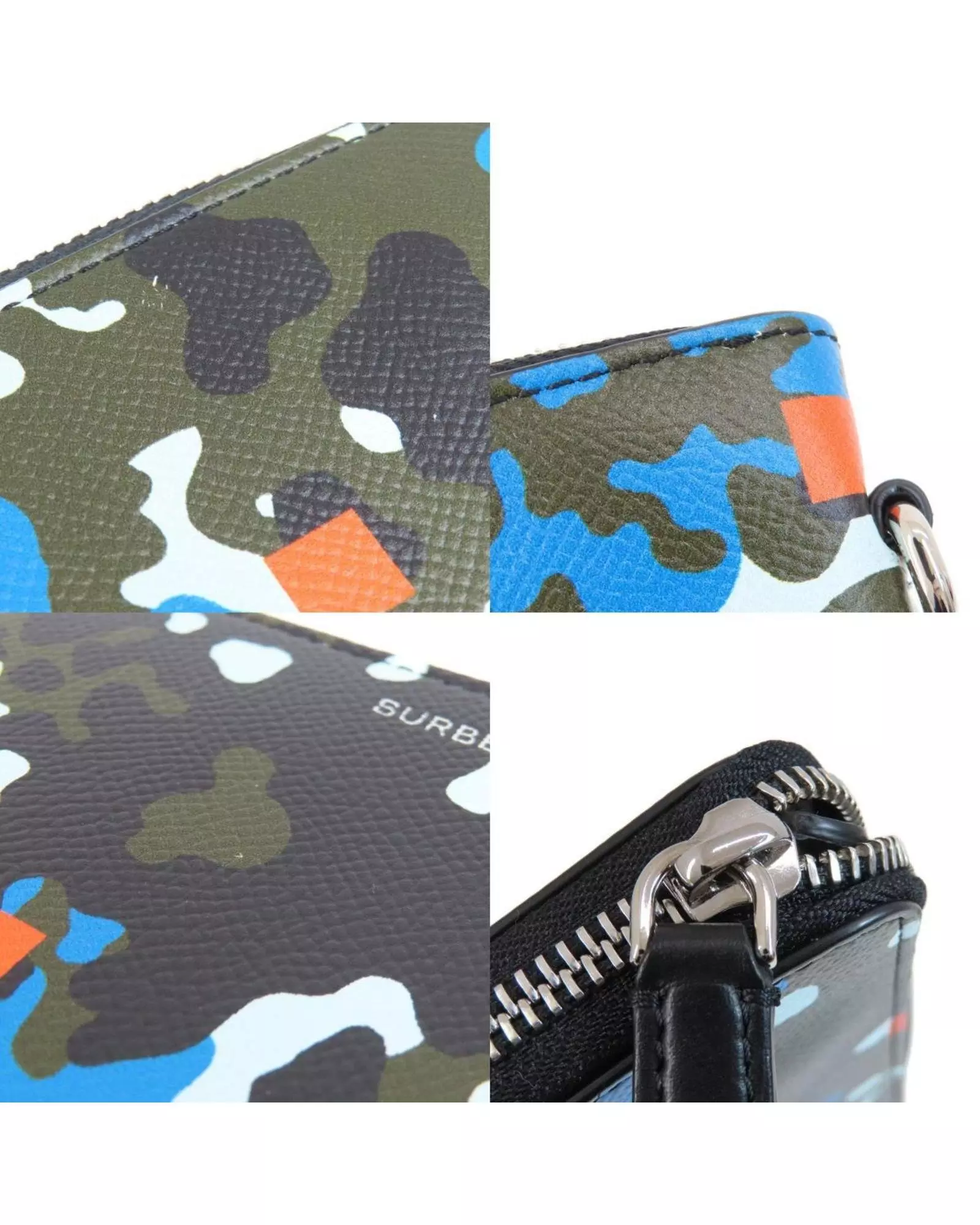Multi Preloved Camouflage Zip Wallet Multicolor Women - Multicolour alternative image